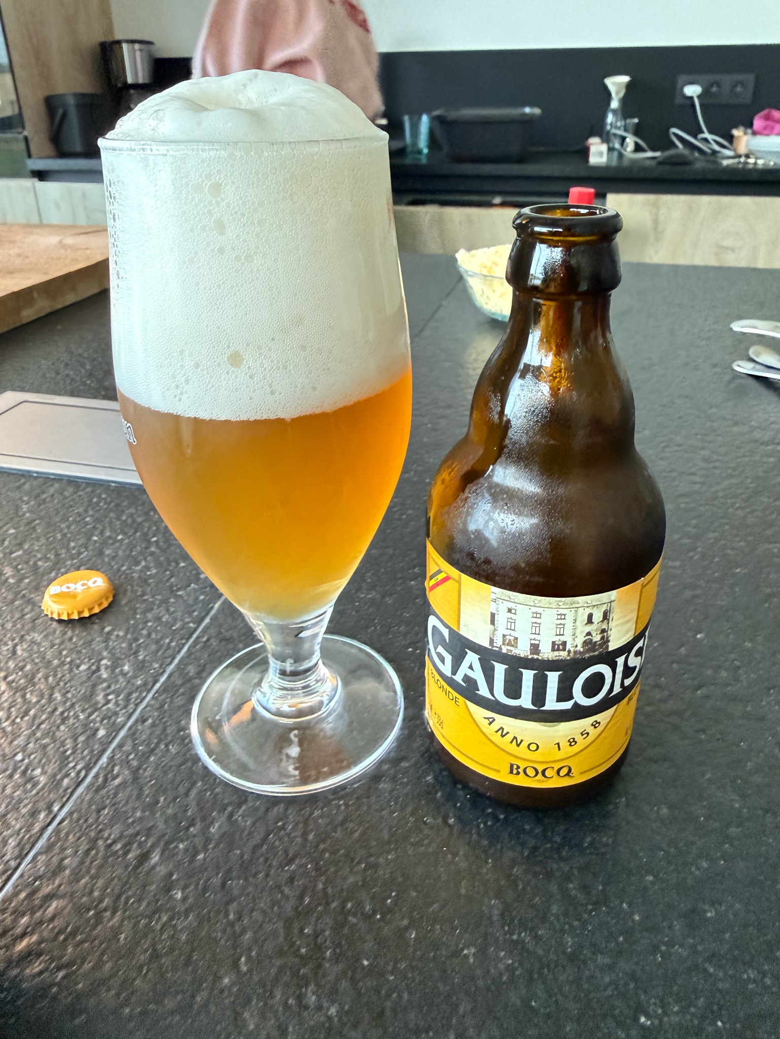 Gauloise Blonde, Belgium