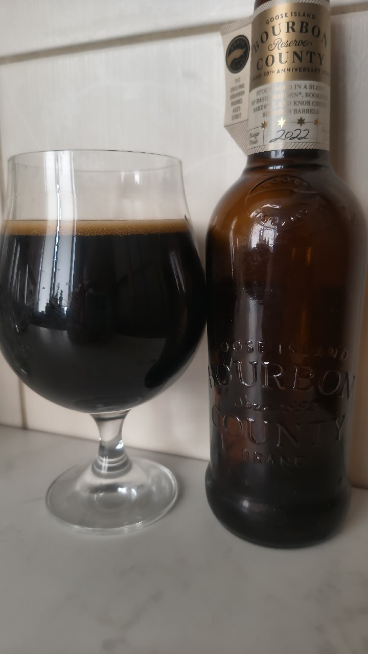 Bourbon County Reserve Brand 30th Anniverssary Stout (2022), Goose Island Beer Company (AB-InBev)