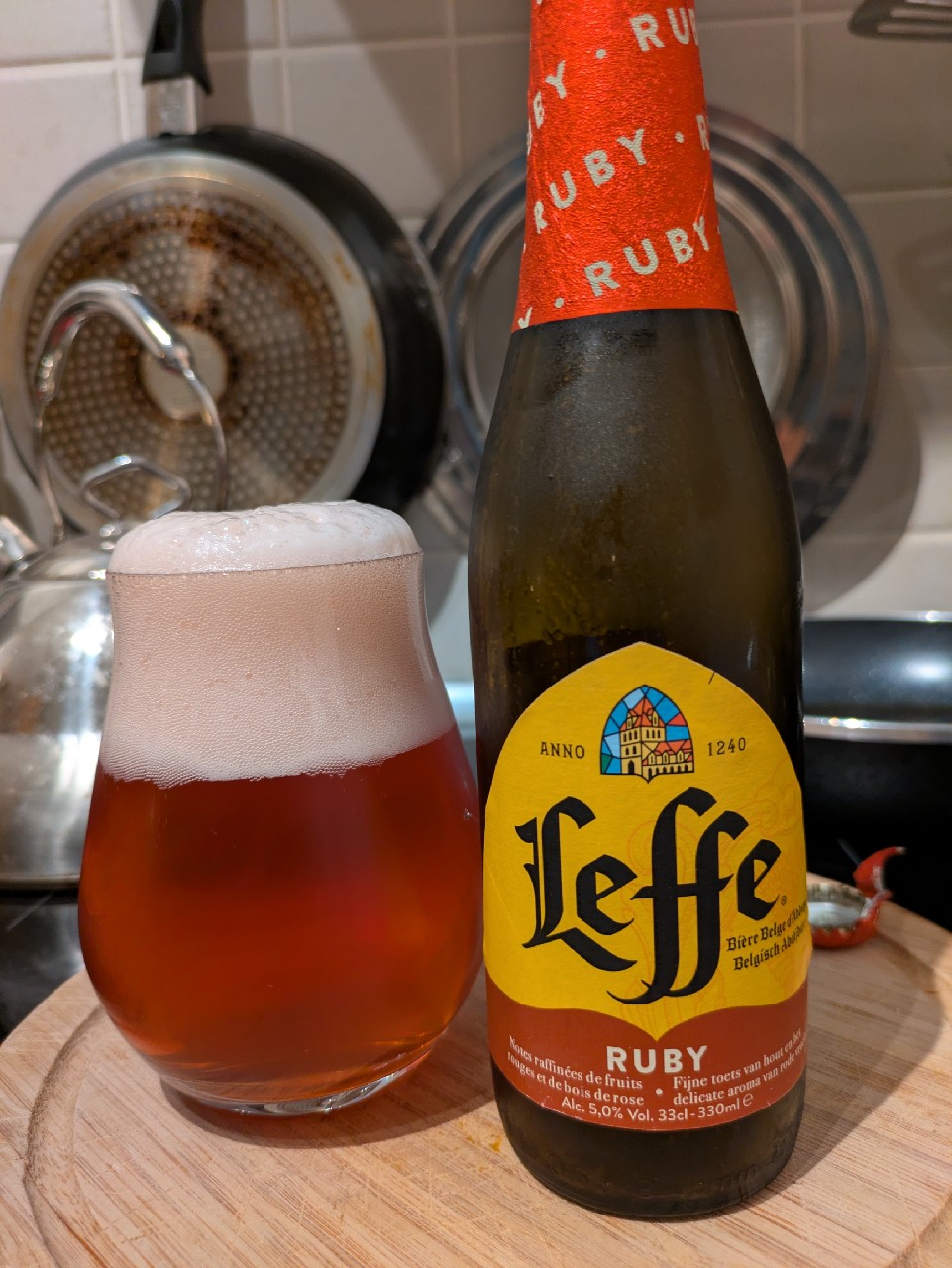 Leffe Ruby, Abbaye de Leffe (AB InBev)