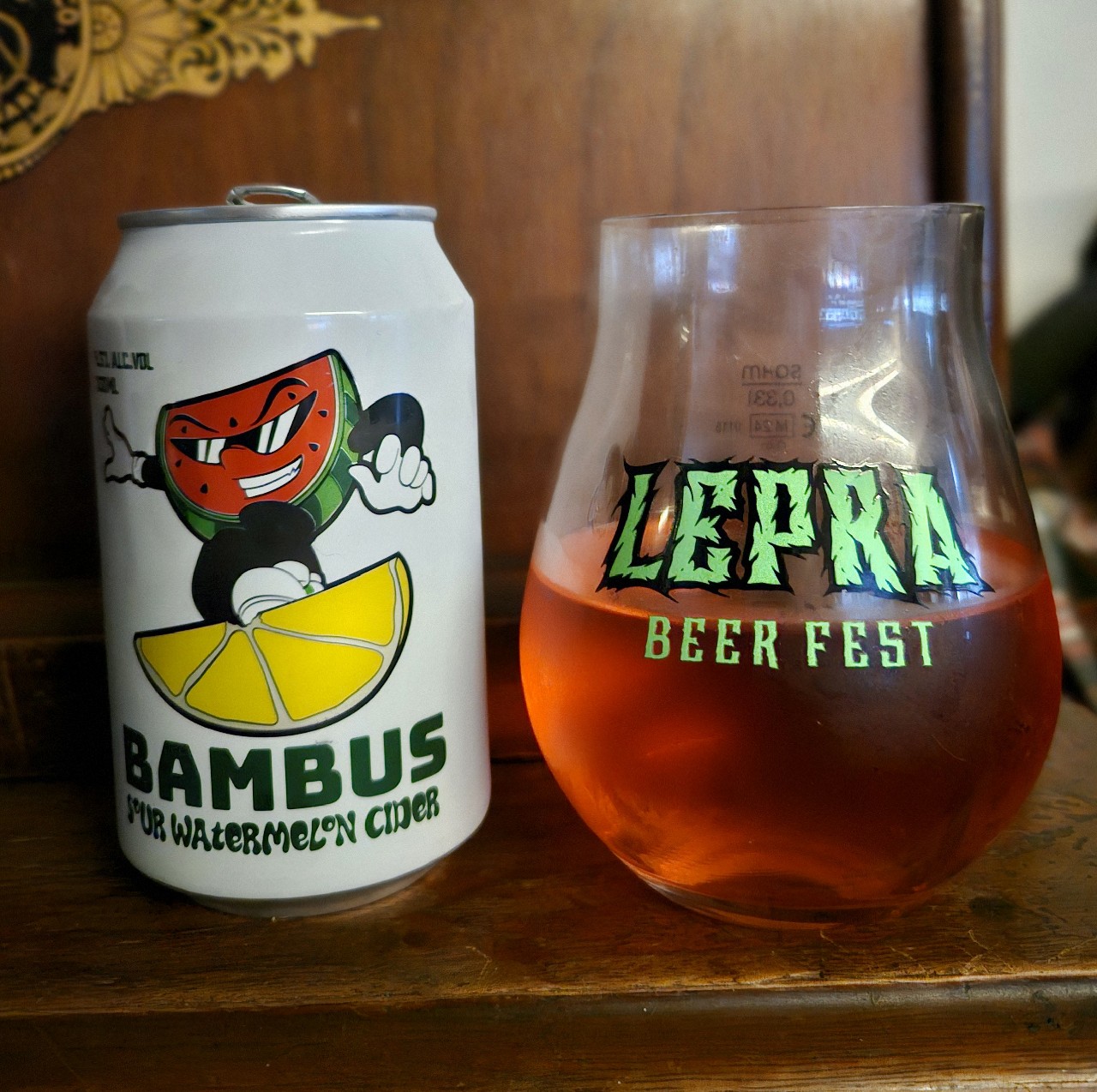 Bambus Sour Watermelon, The Wine And Soda Company