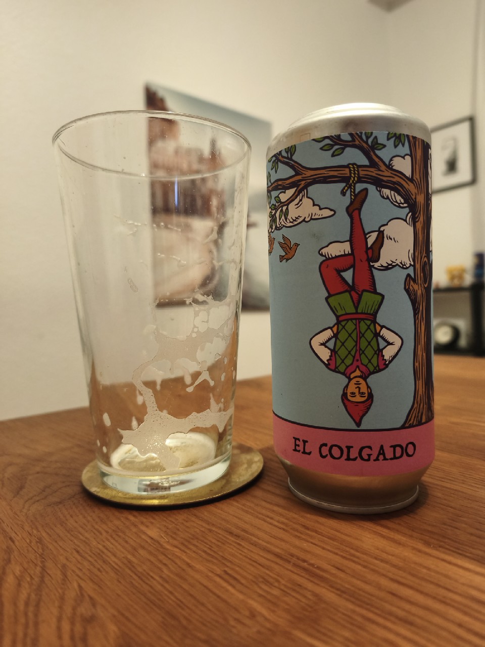 El colgado, Cerveza SanFrutos