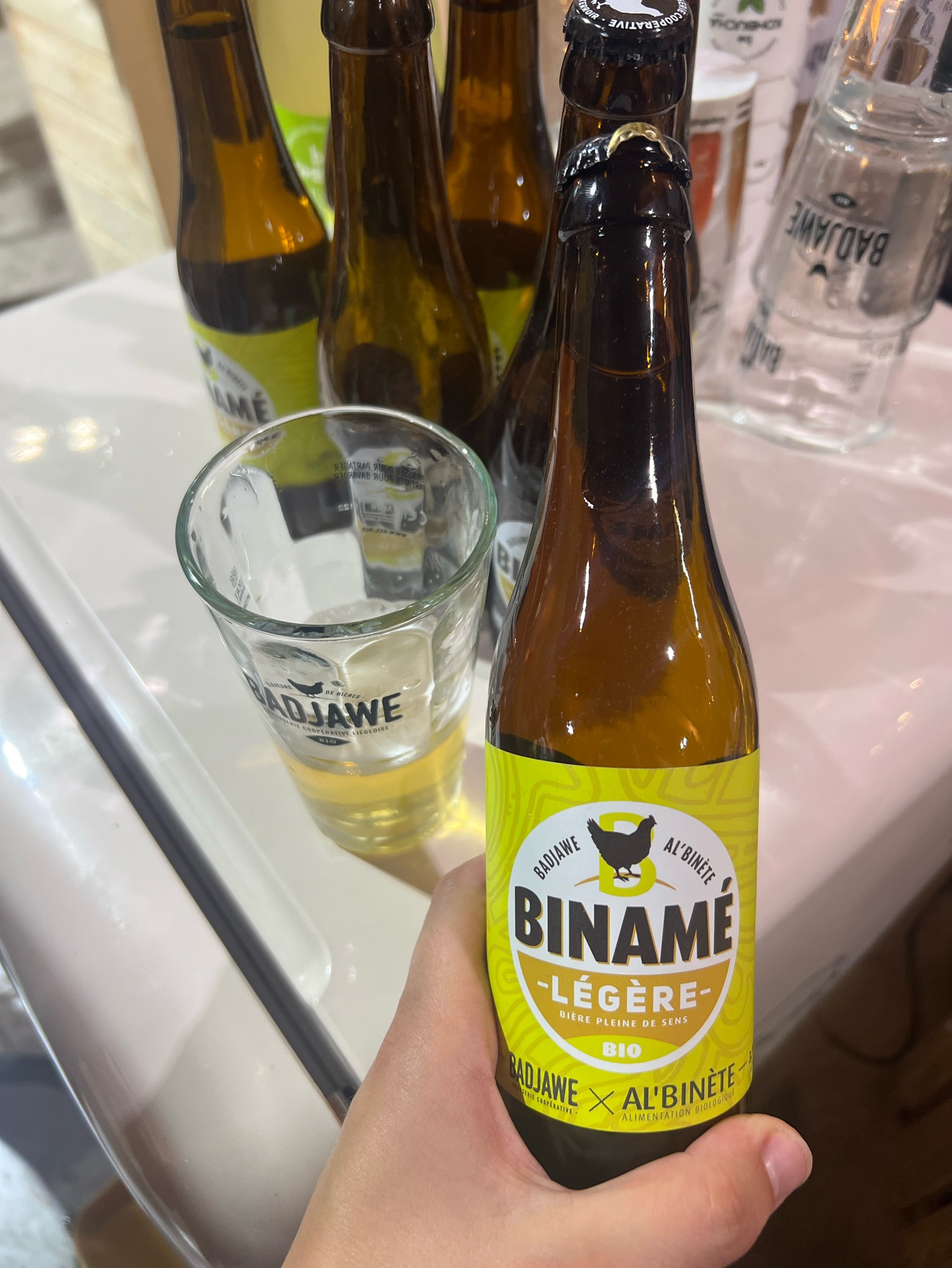 Binamé légère, Brasserie Coopérative Liégeoise