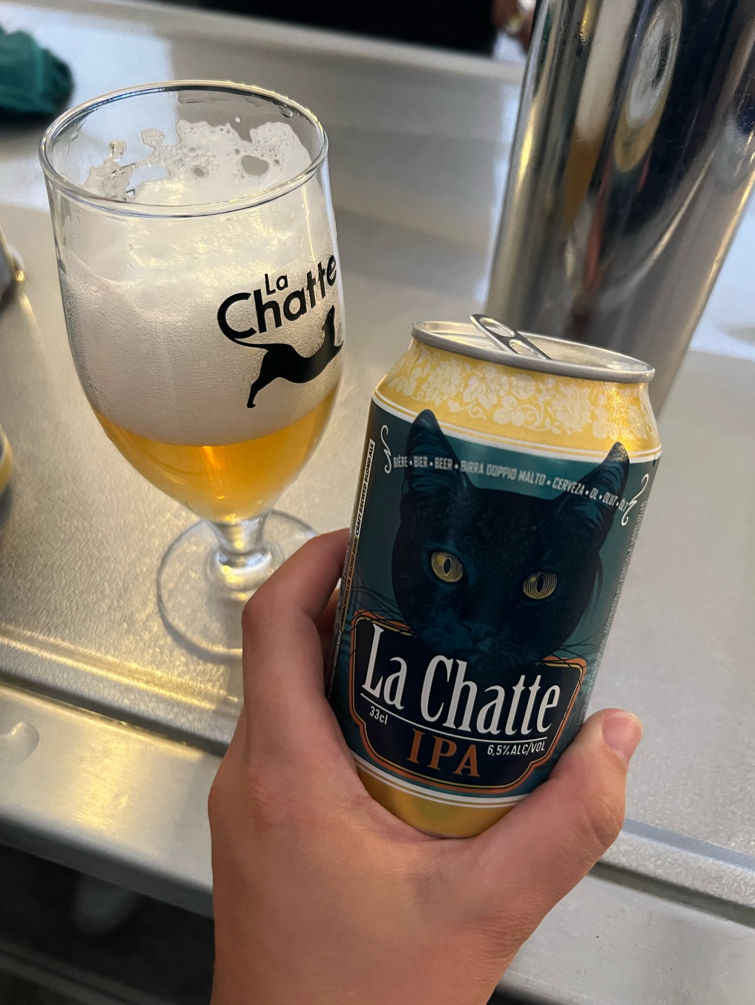 La Chatte IPA, Brasserie des Tchèts