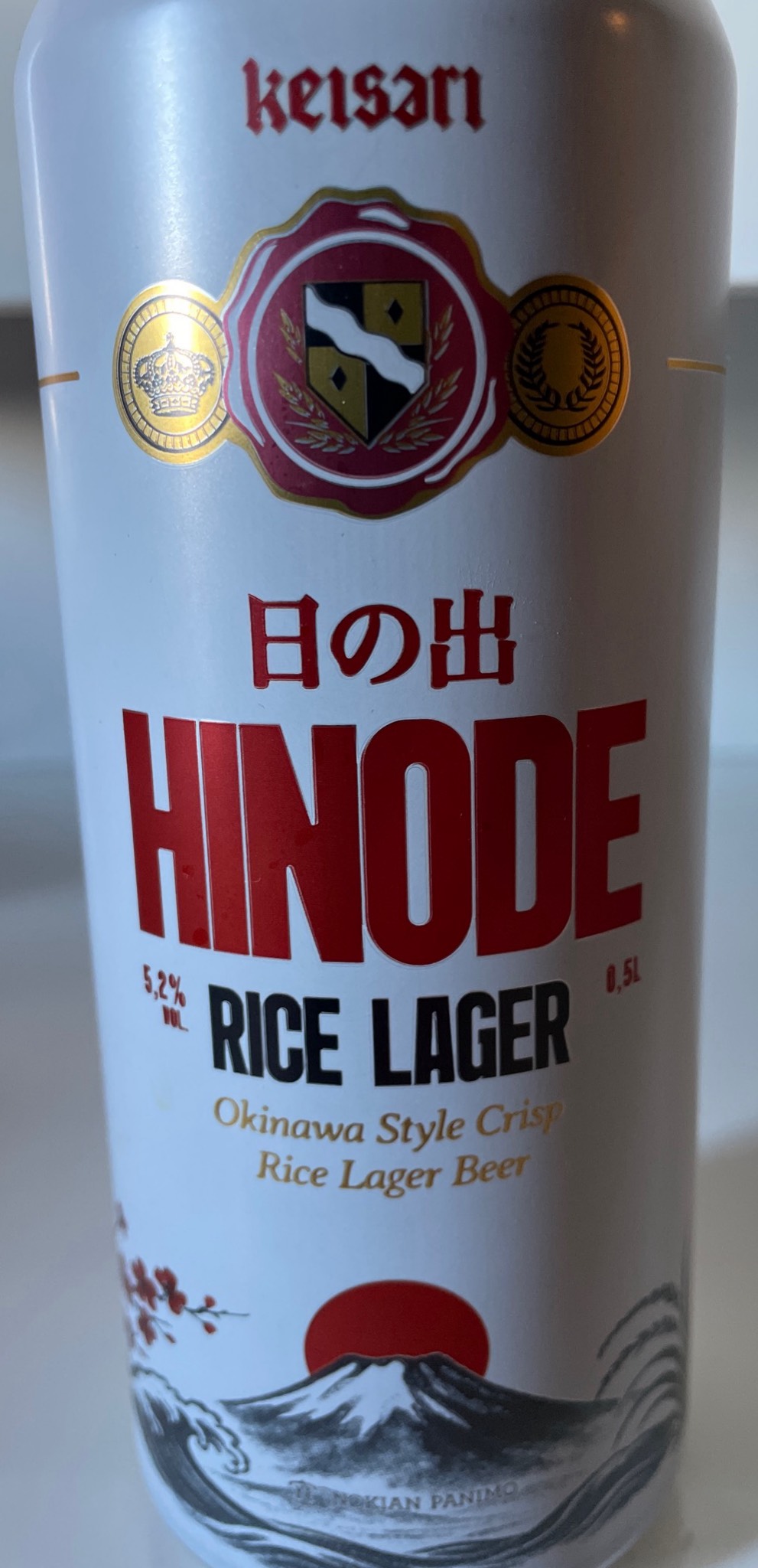 Keisari Hinode Rice Lager, Finland