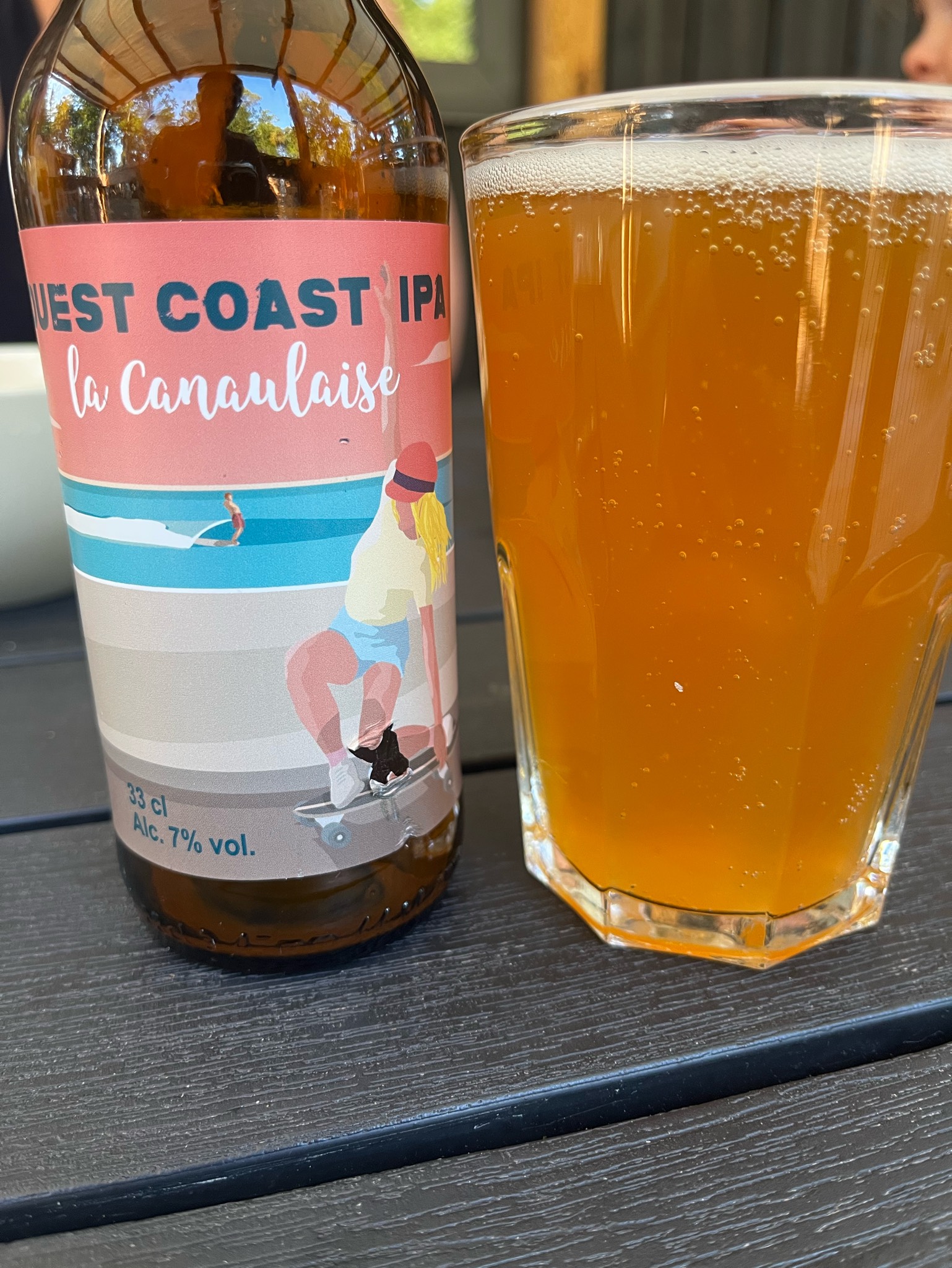 La Canaulaise Ouest Coast IPA, Les Brasseurs De L'Océan (La Canaulaise)