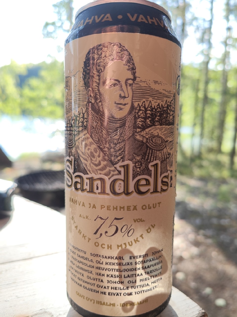 Sandels 7,5%, Finland
