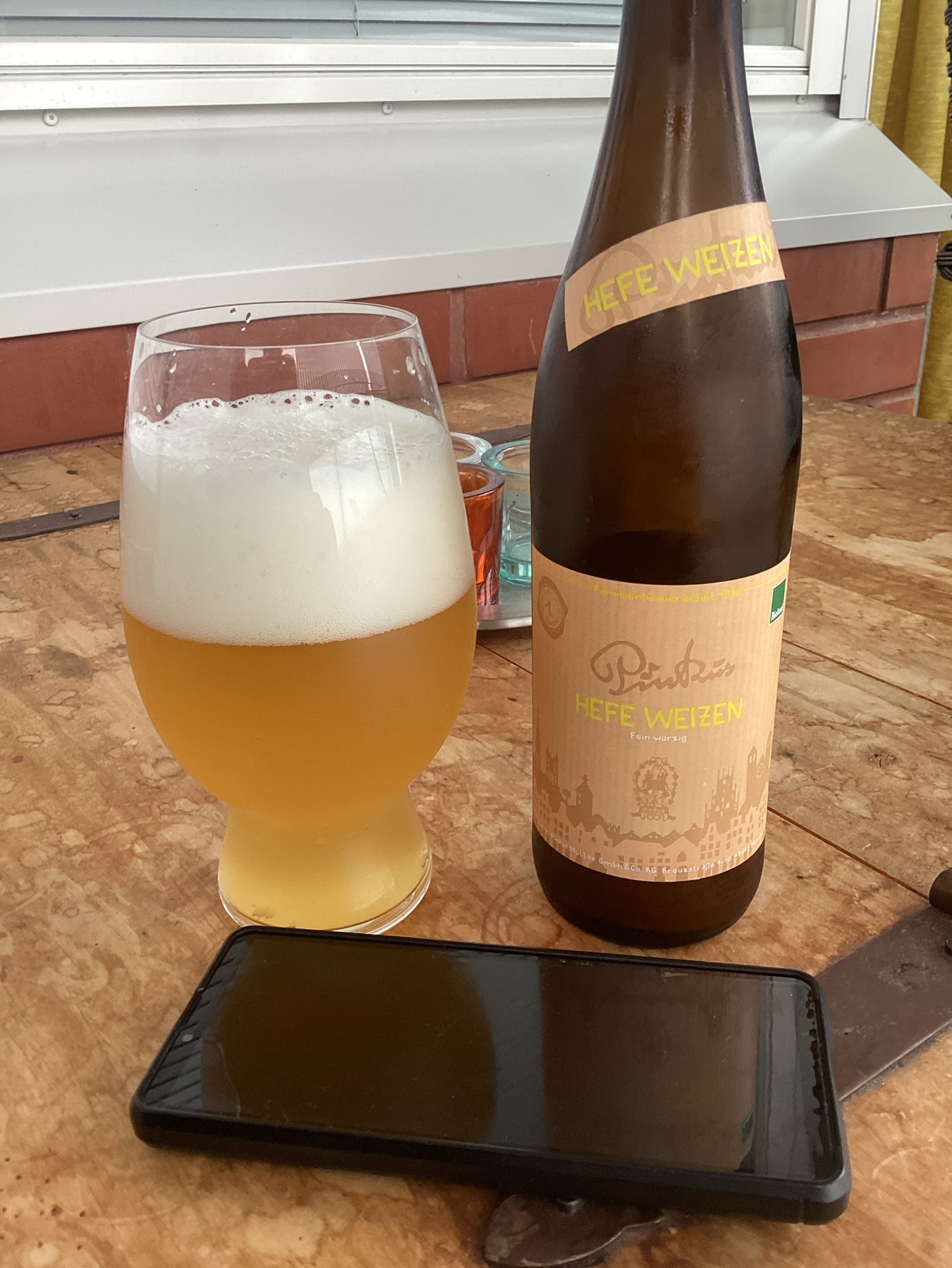 Pinkus Hefeweizen Bio, Brauerei Pinkus Müller
