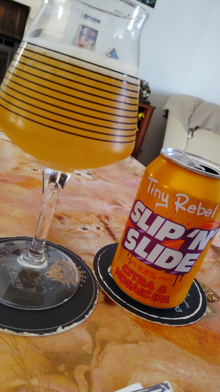 Slip 'N' Slide, Tiny Rebel Brewing