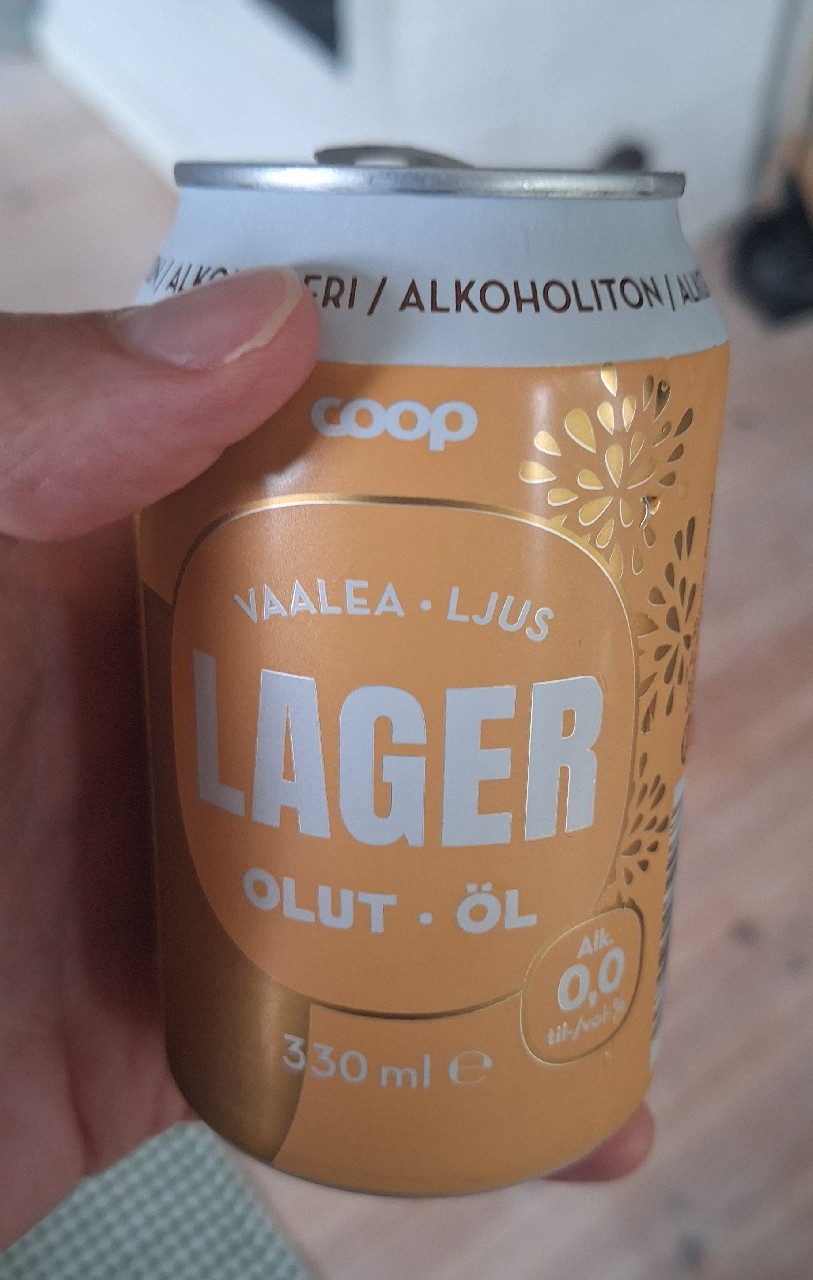Coop Alkoholiton Vaalea Lager, Royal Swinkels Family Brewers