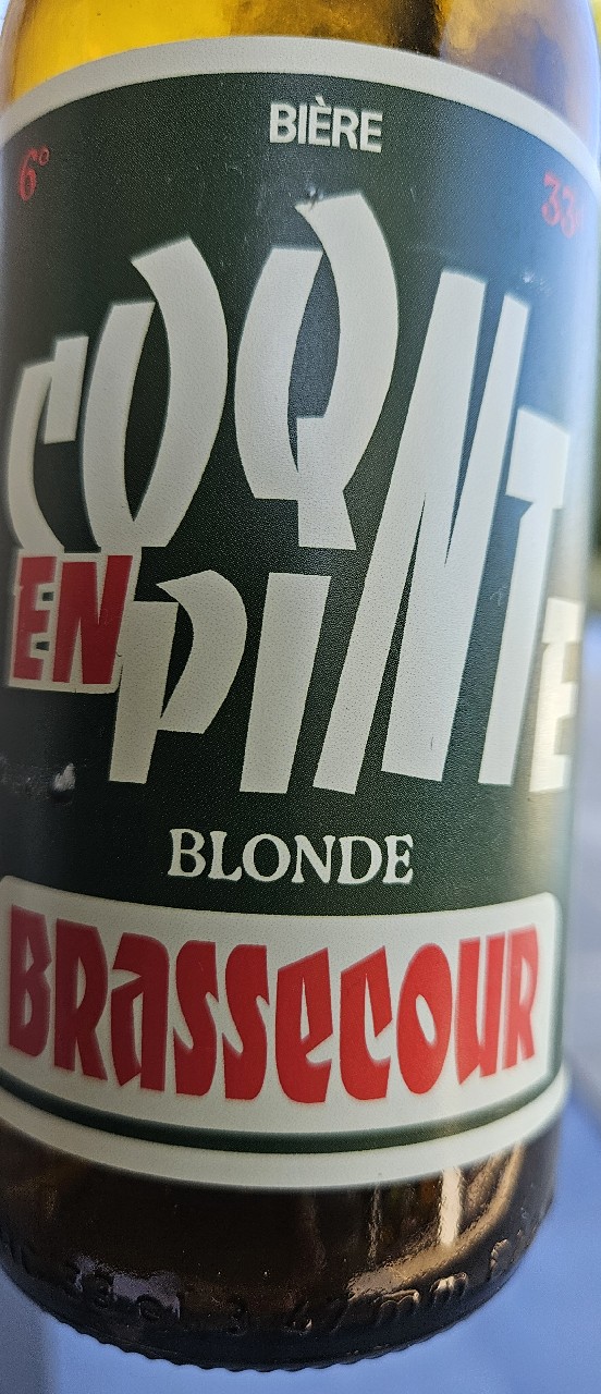 Coq En Pinte, Brasse Cour - Brasserie SBC