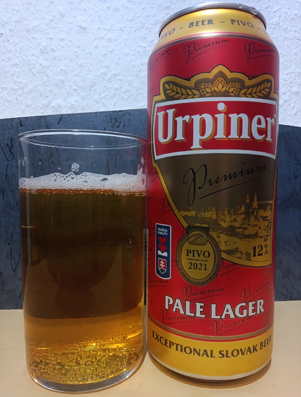Urpiner Premium 12°, Banskobystrický Pivovar