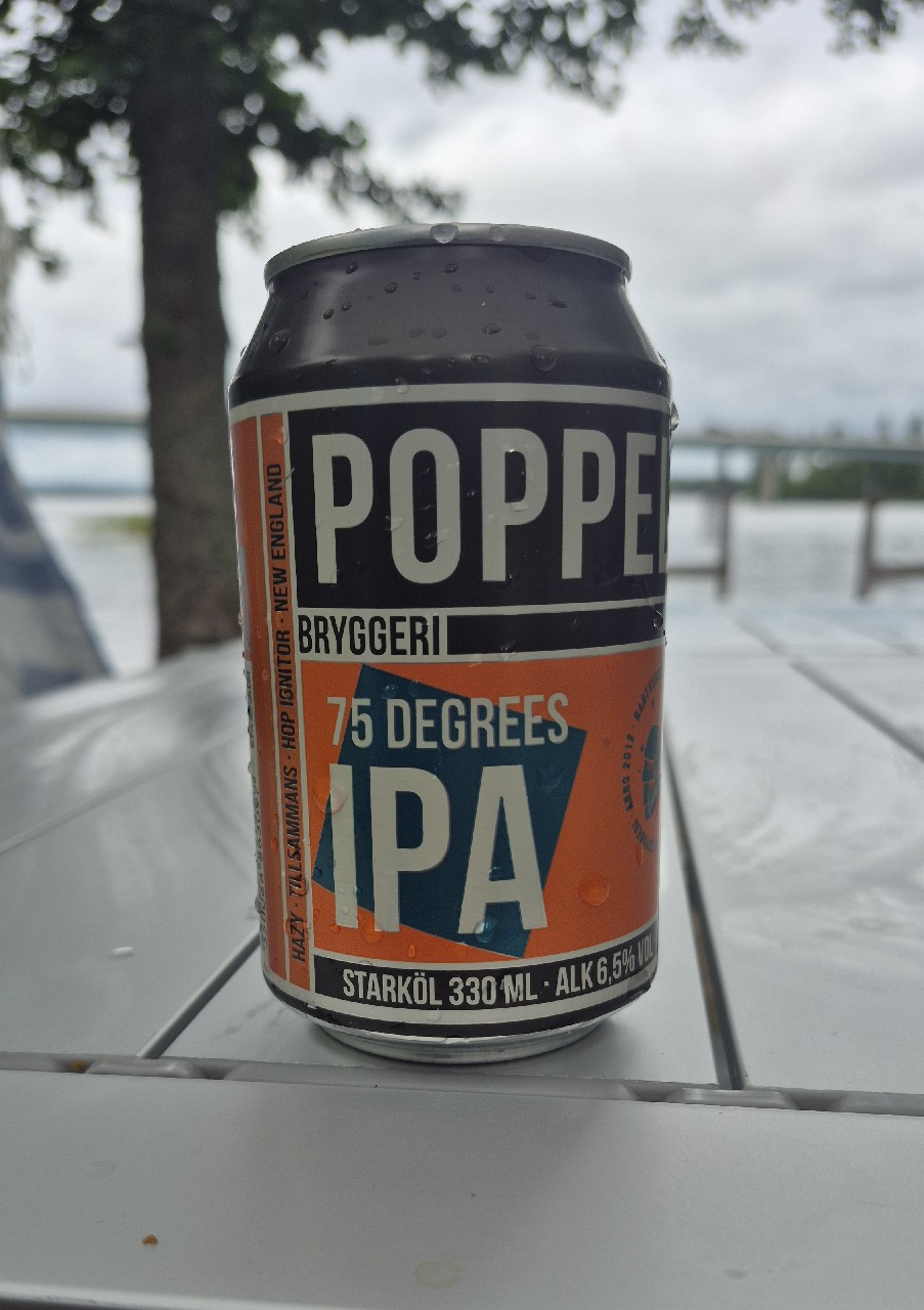 75 Degrees IPA, Sweden