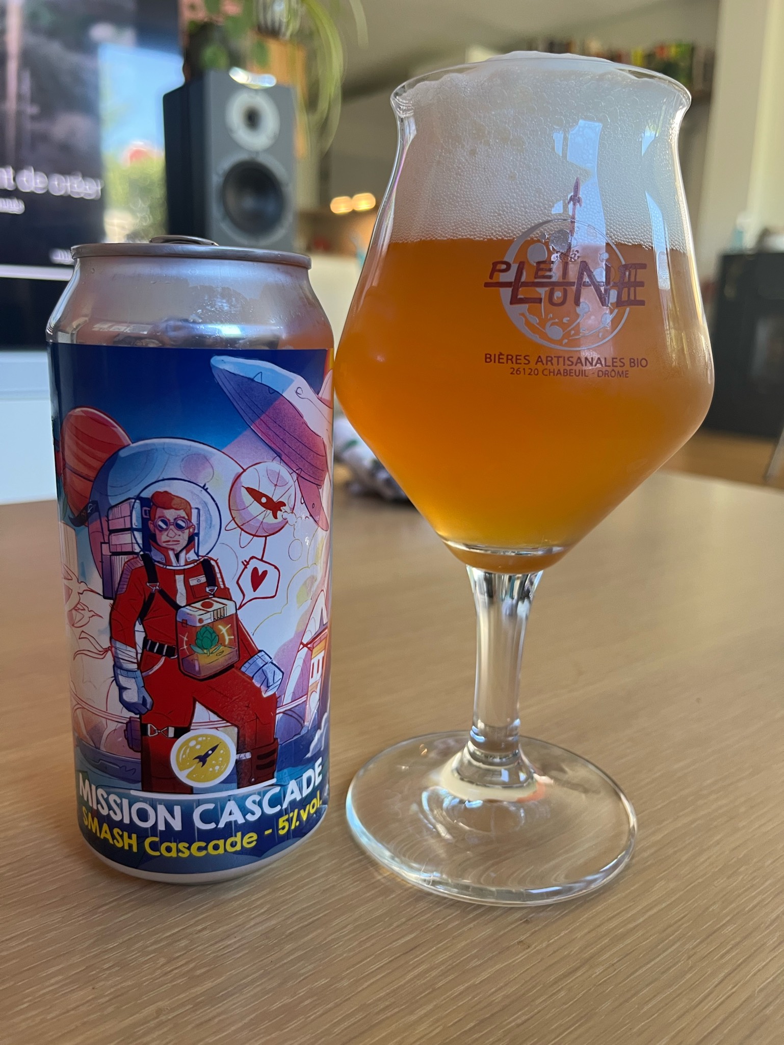Mission Cascade, Brasserie Pleine Lune