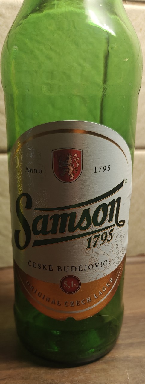 Samson Svetlý Ležák 12°, Czech Republic