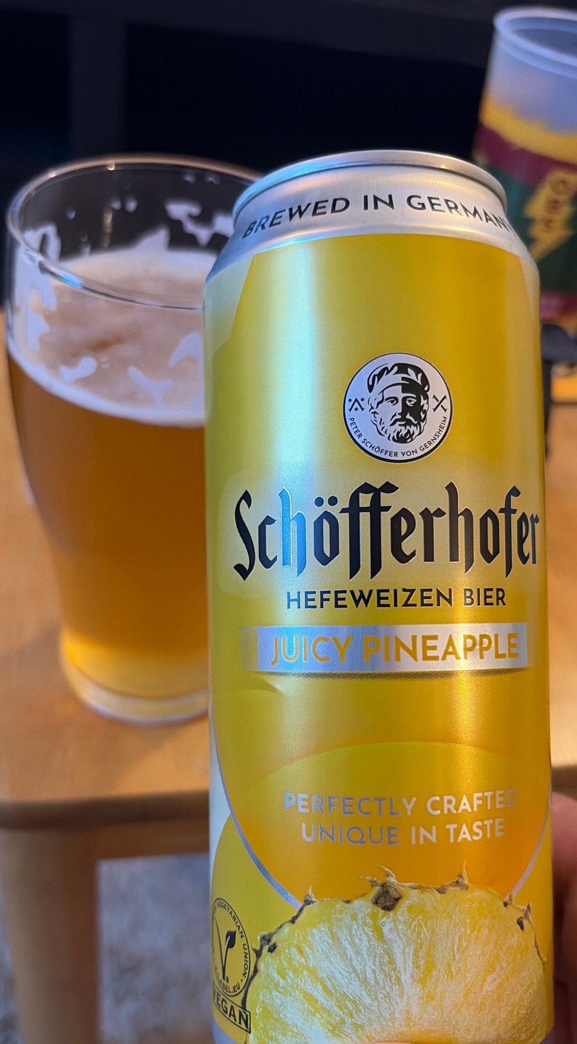 Schöfferhofer Hefeweizen Juicy Pineapple, Germany