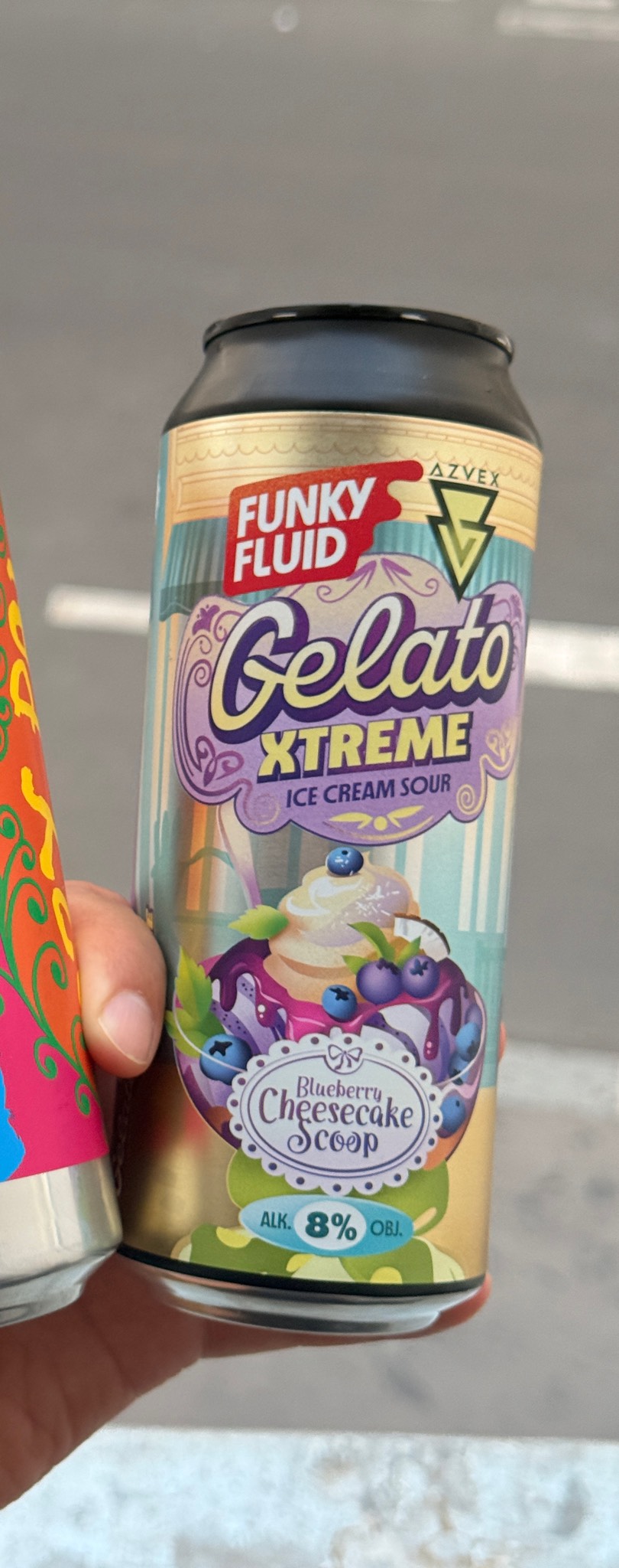 Gelato XTREME : Blueberry Cheesecake Scoop, Poland