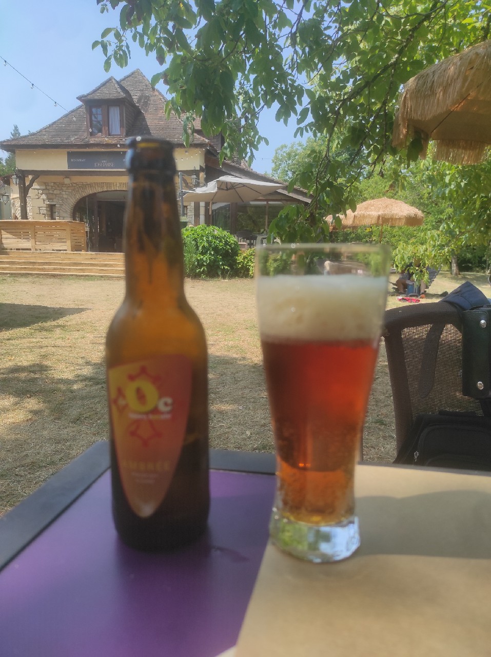 La Oc Ambrée, Brasserie Occitane - Les 3 Caves
