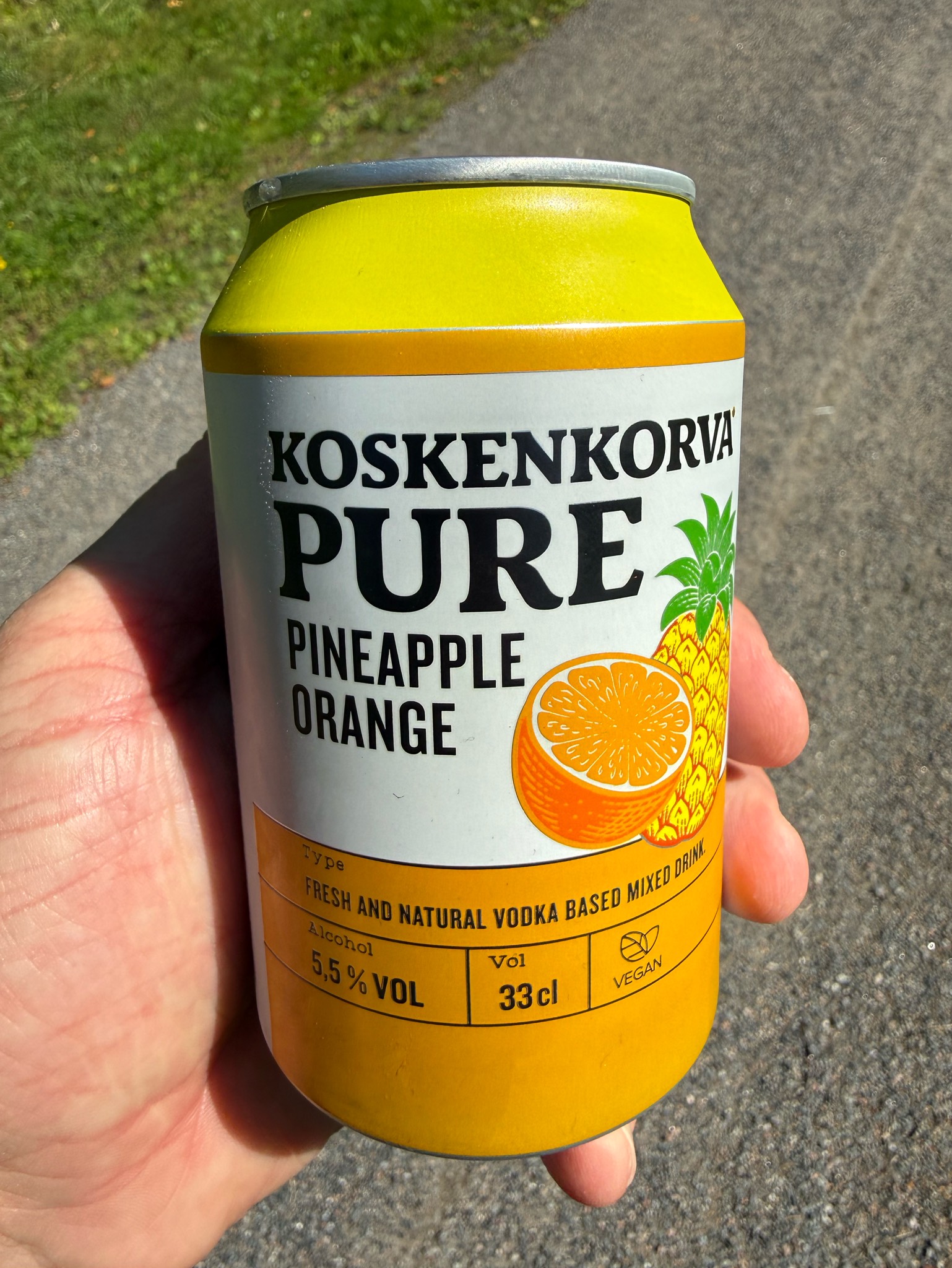 Koskenkorva Pure Pineapple Orange, Finland