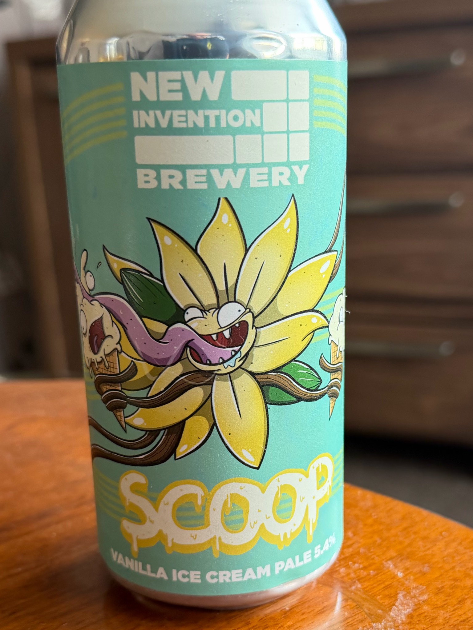 Scoop - Vanilla Ice Cream, New Invention Brewery