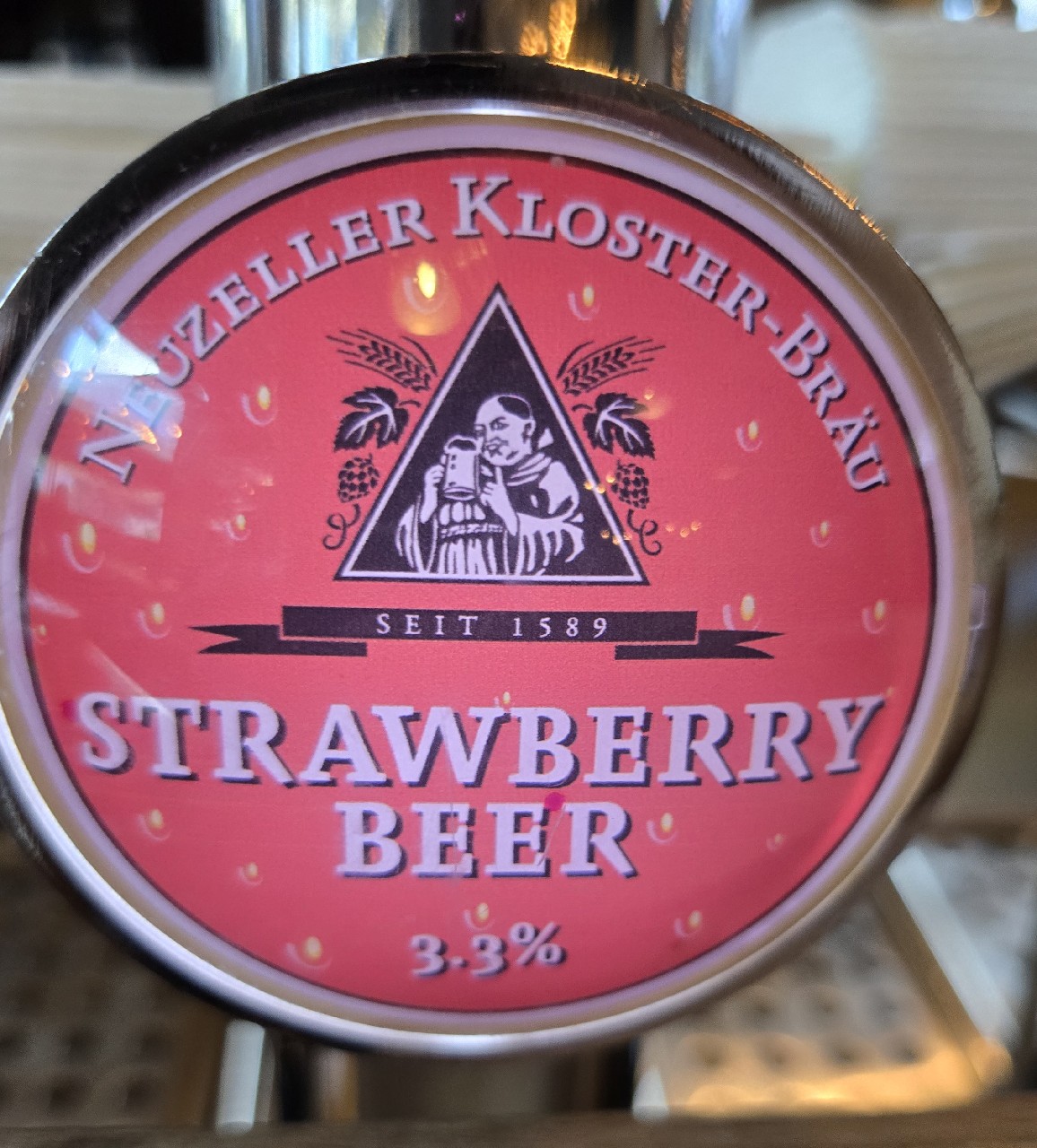 Erdbeer Bier - das Beerenstarke, Klosterbrauerei Neuzelle