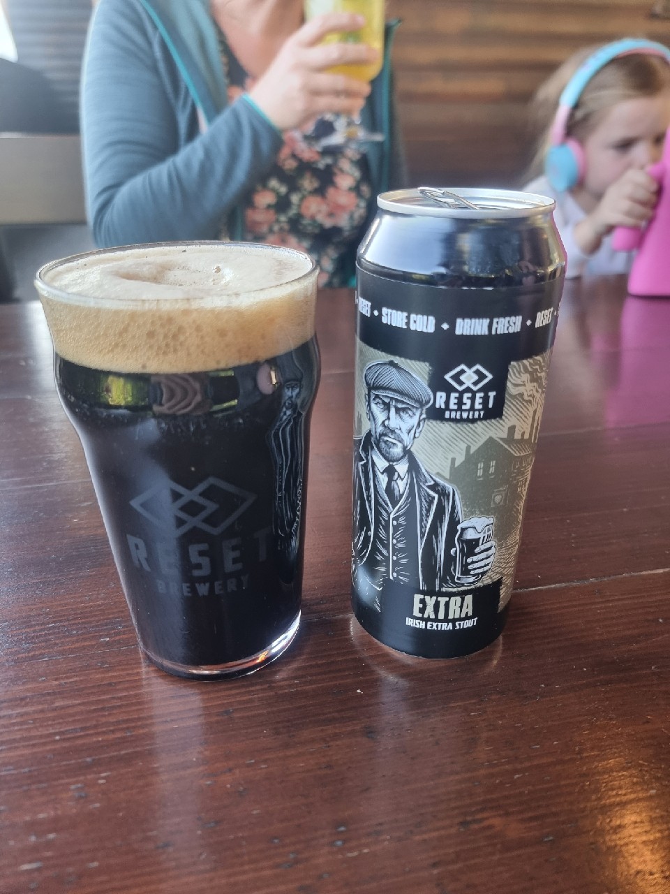 EXTRA Irish Extra Stout, Reset Brewery