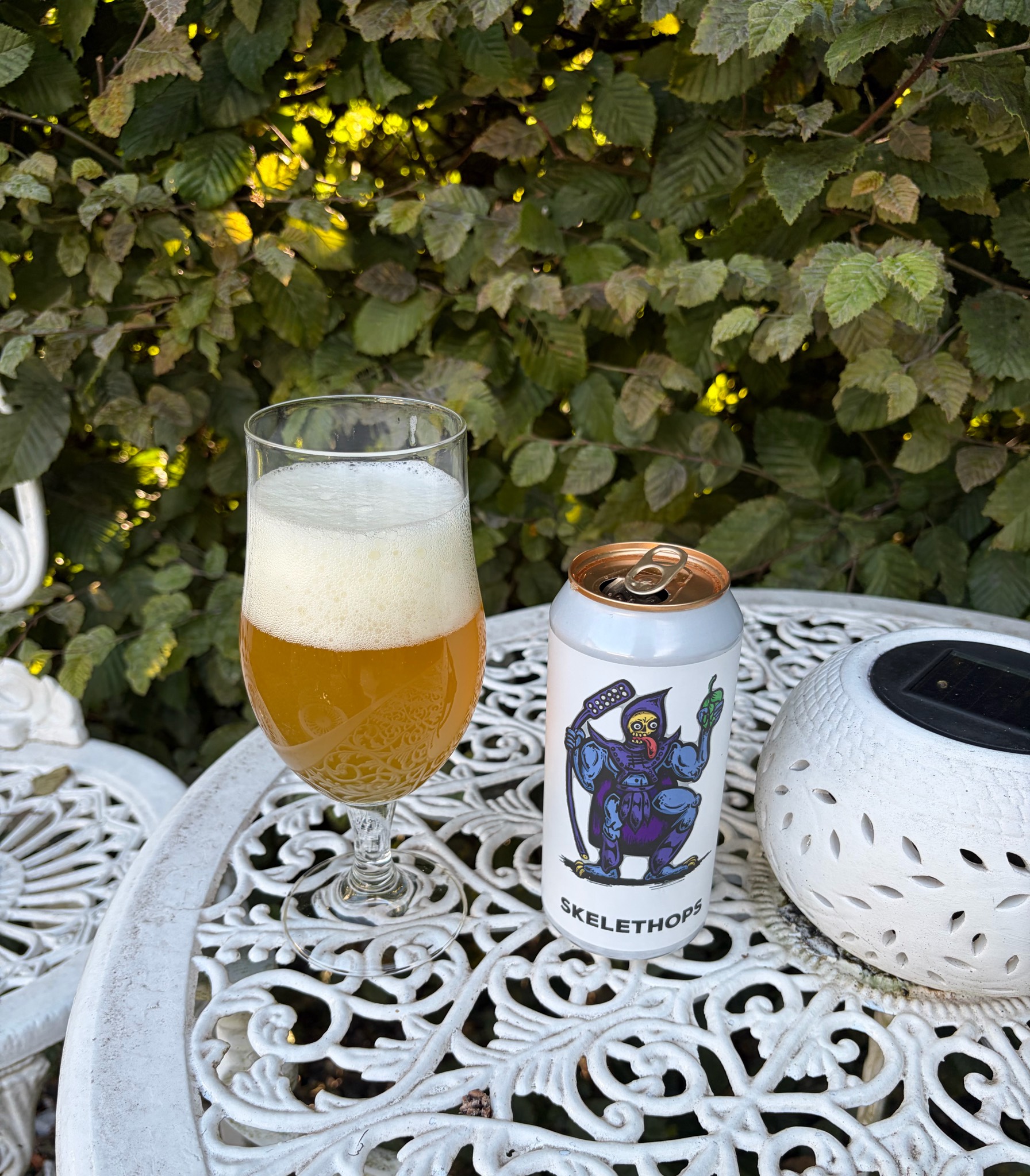 Skelethops west coast ipa, Benchwarmers Brewing Co