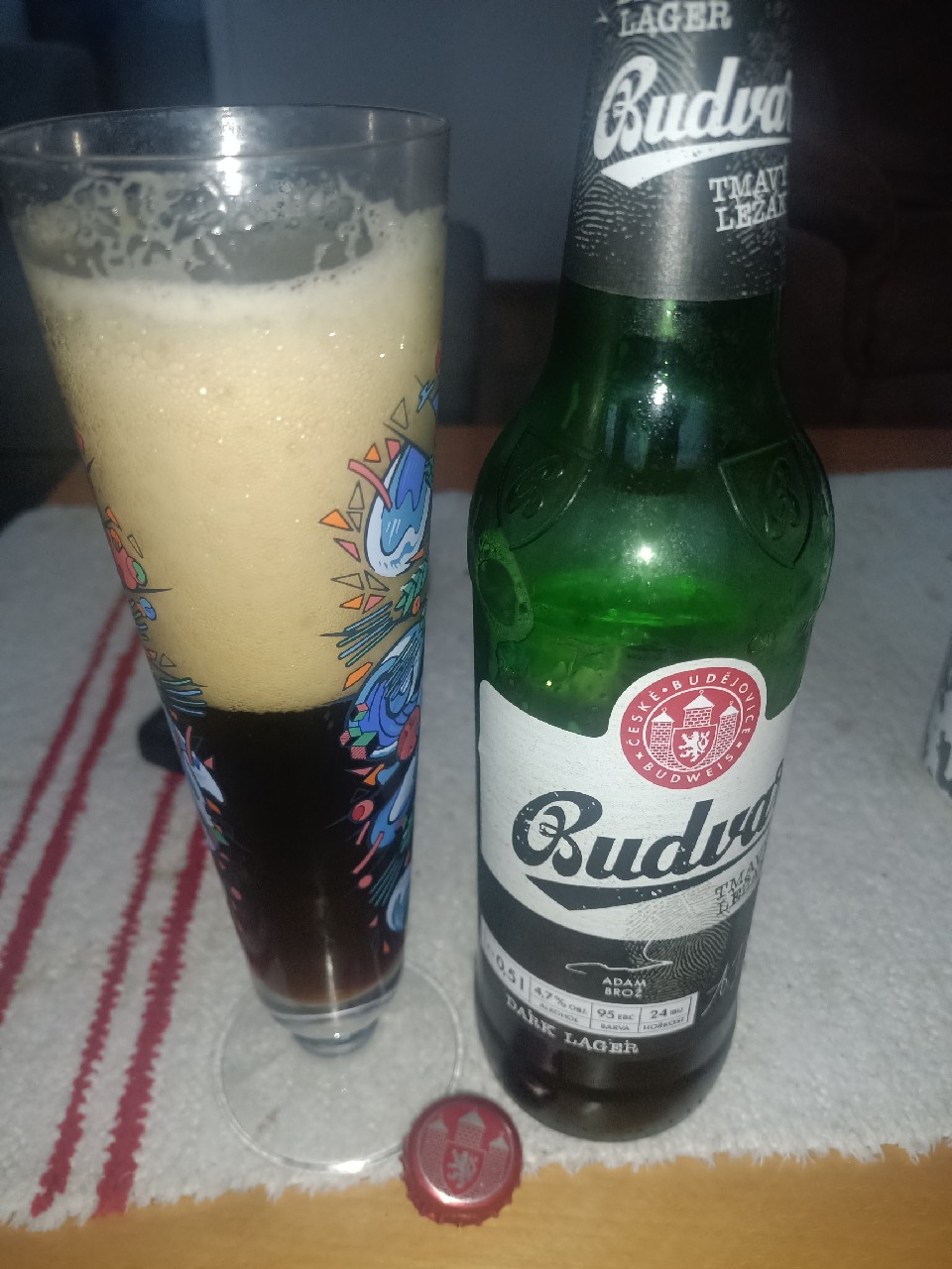 Budějovický Budvar Tmavý Ležák / Czechvar B: Dark, Czech Republic
