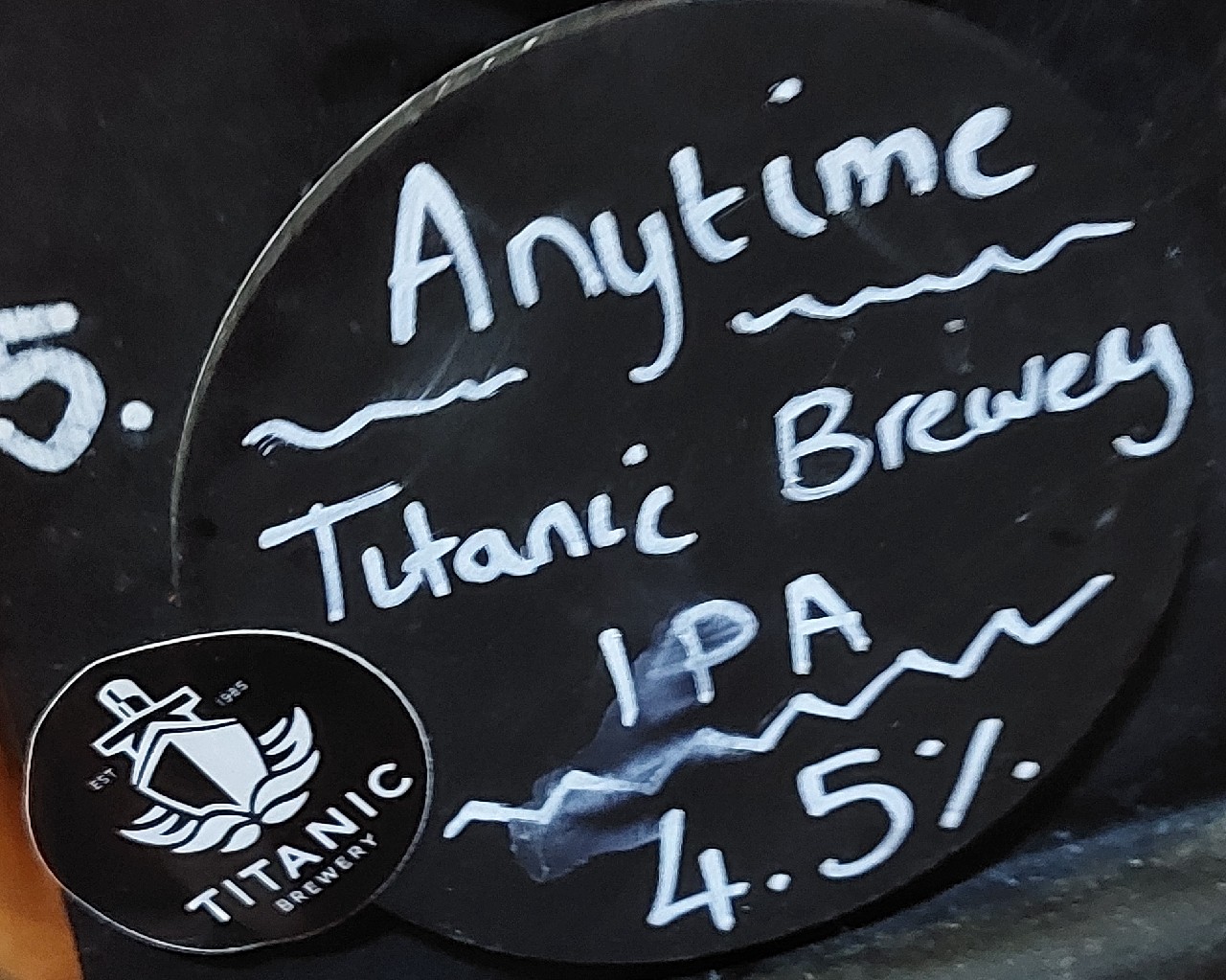 Anytime IPA, Titanic Brewery