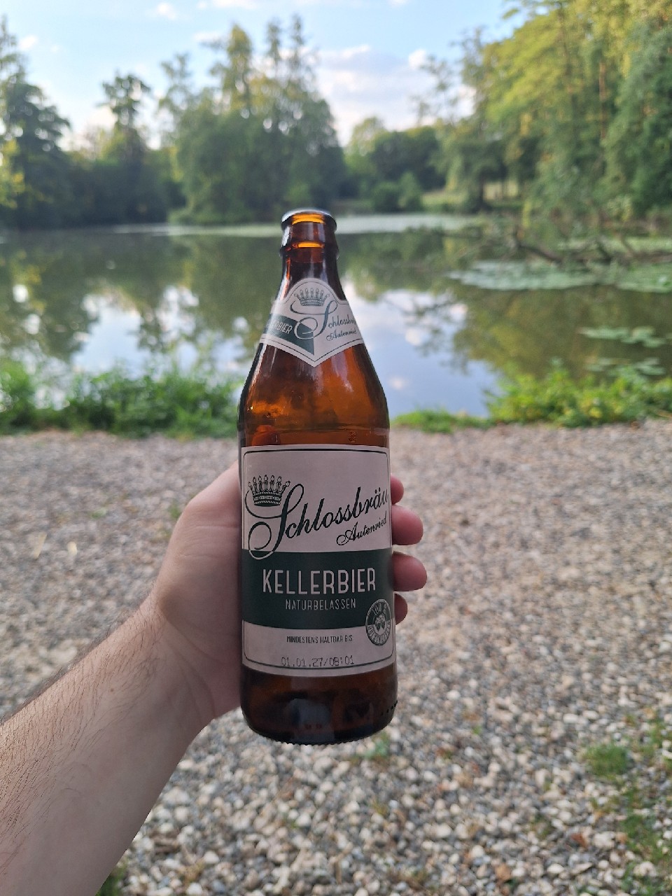 Kellerbier Naturbelassen, Schlossbrauerei Autenried