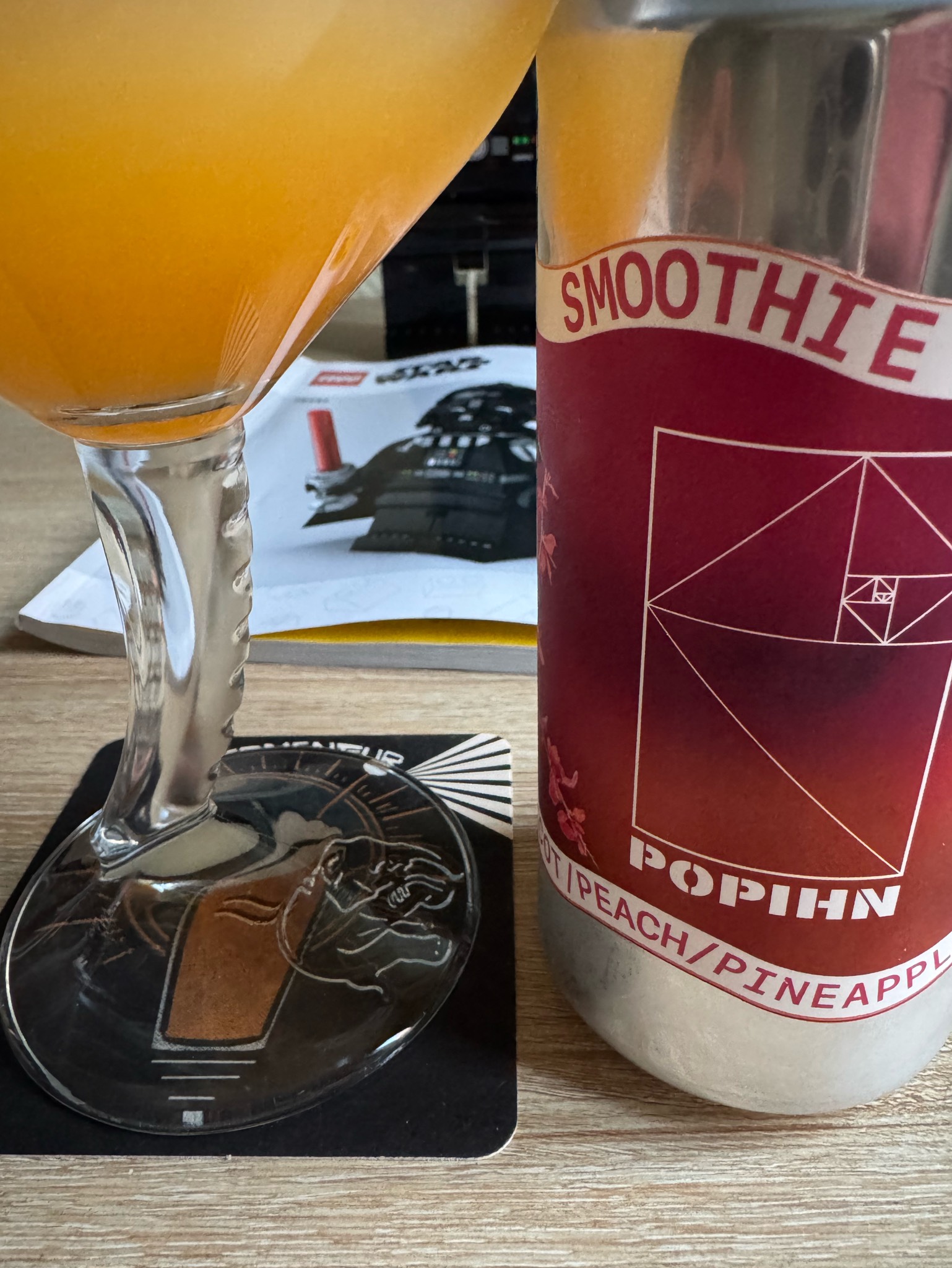 Smoothie sour Apricot Peach Pineapple Banana, France
