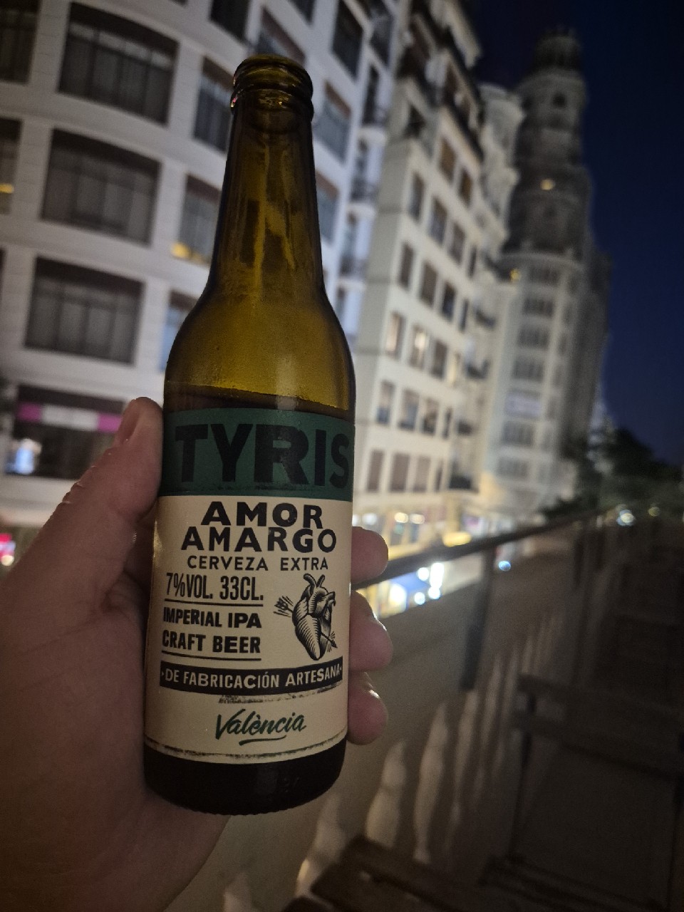 Amor Amargo, Cerveza Artesanal Tyris