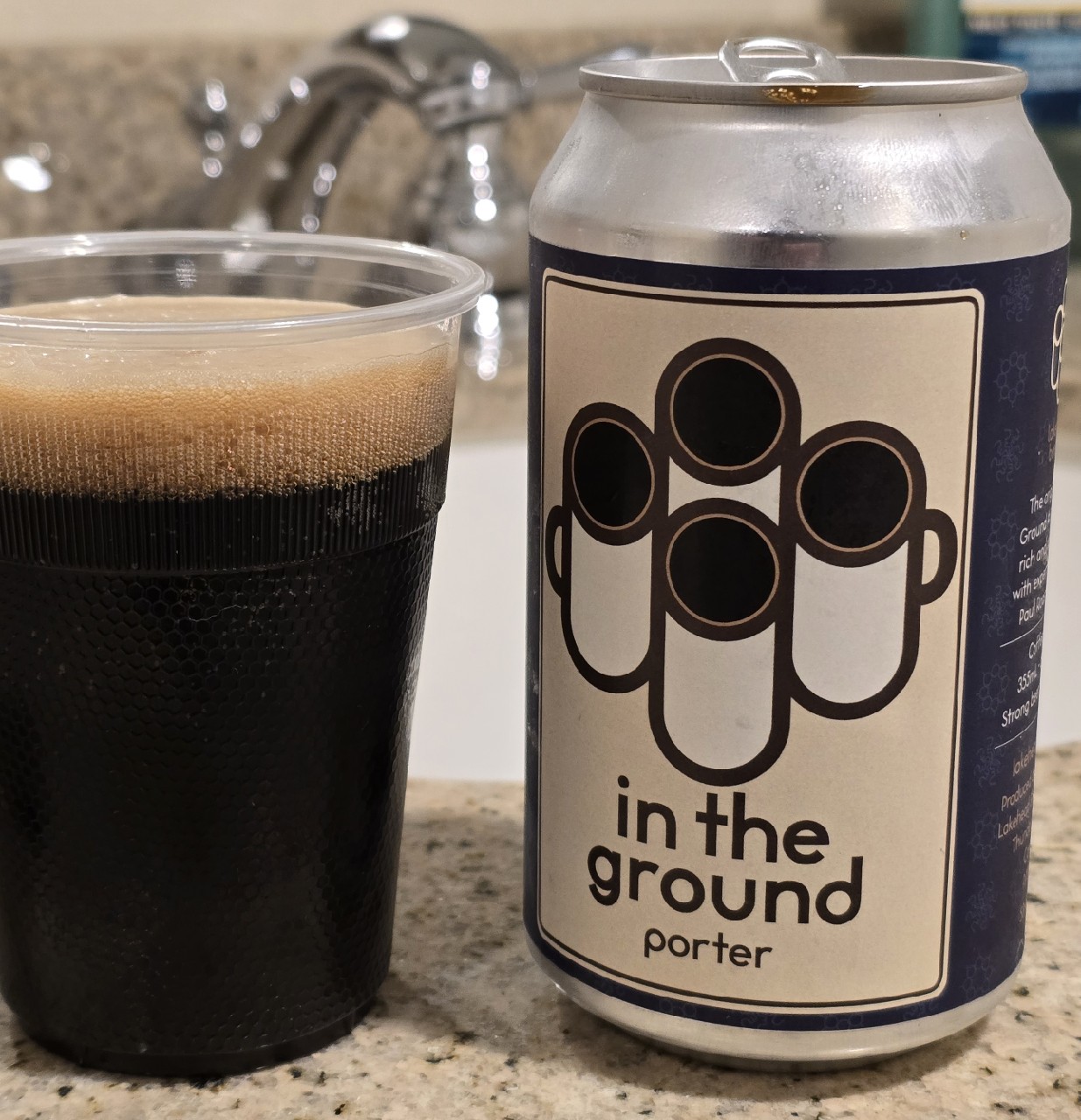 in the ground porter, Lake head beer co.