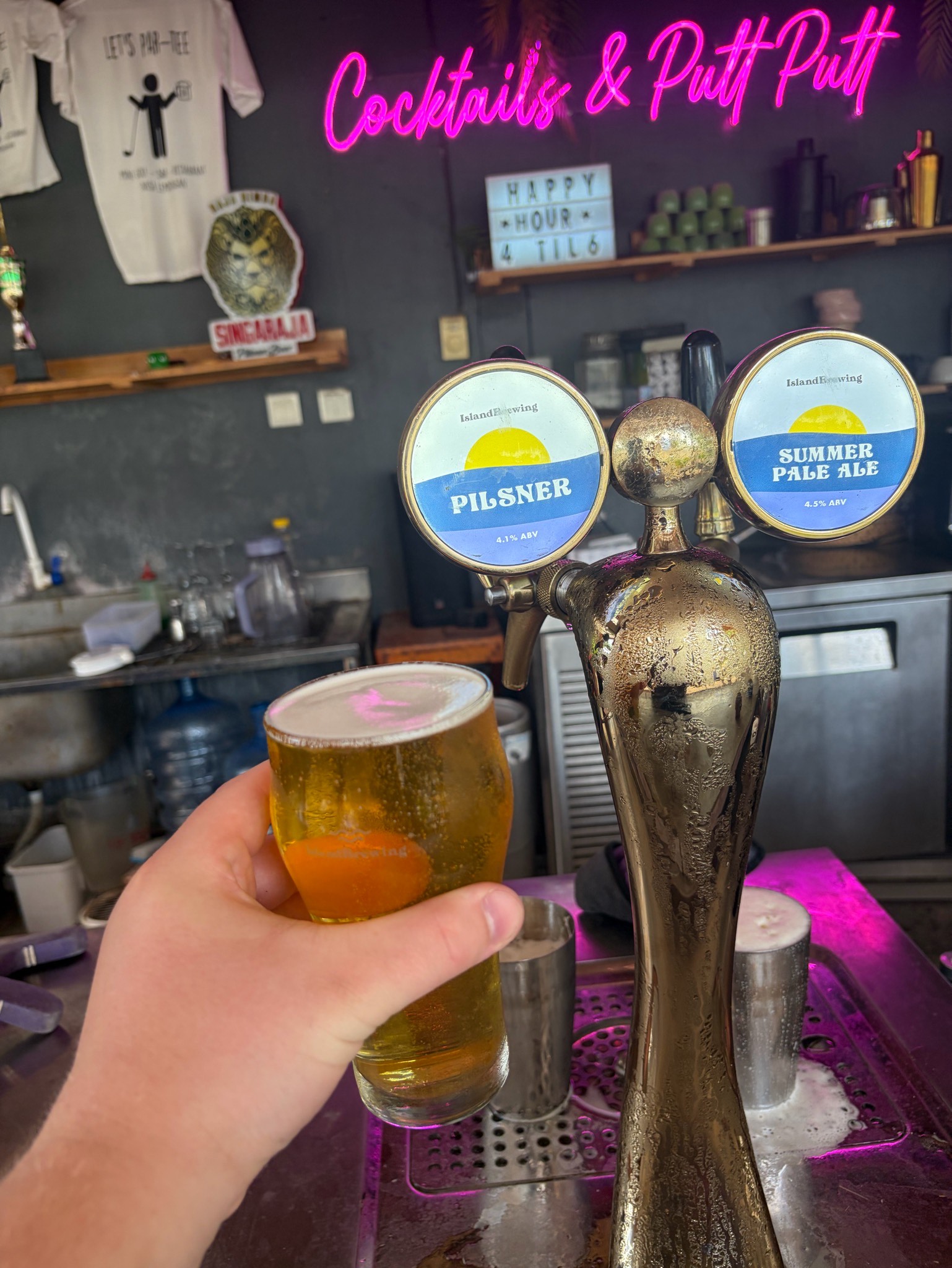 Pilsner, Island Brewing