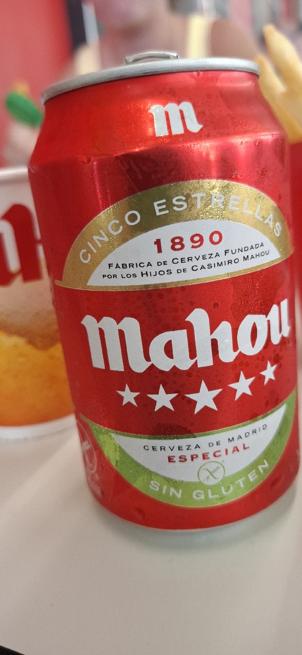 Mahou Cinco Estrellas Sin Gluten, Spain
