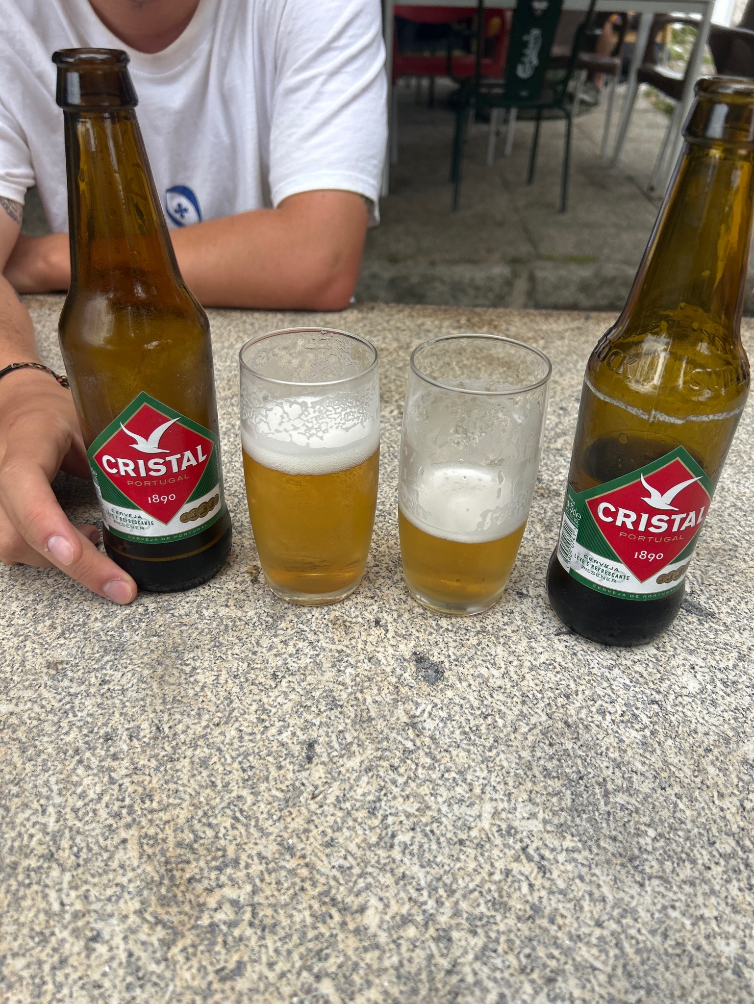 Cristal Pilsener, Portugal
