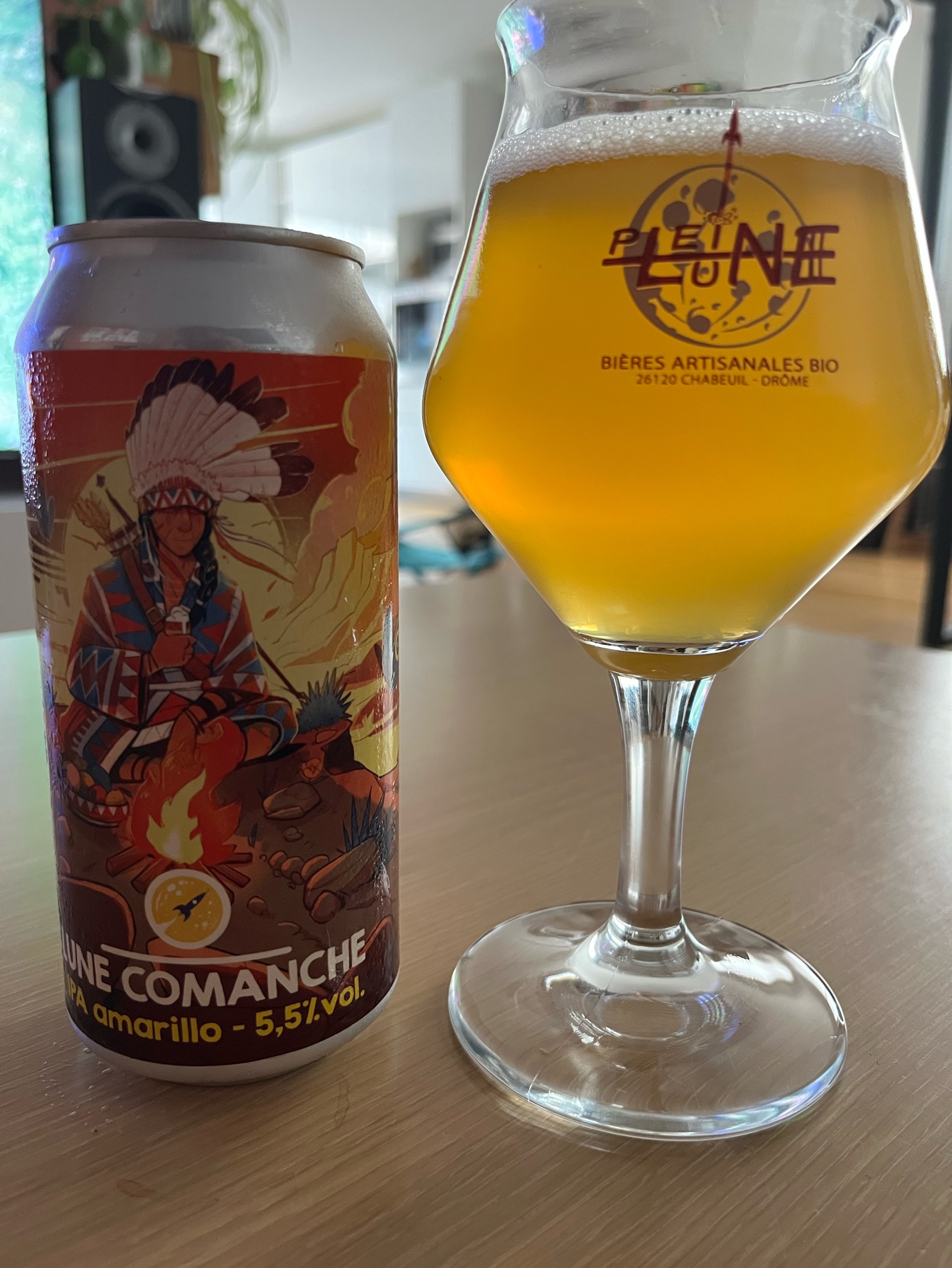 lune comanche, Brasserie Pleine Lune