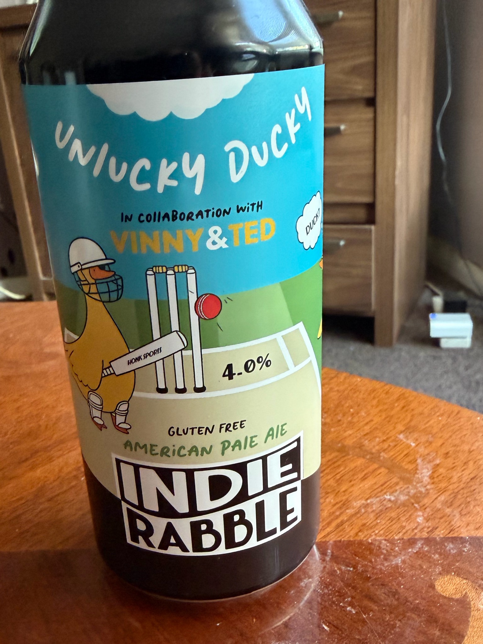Unlucky Ducky, Indie Rabble Brewing Company