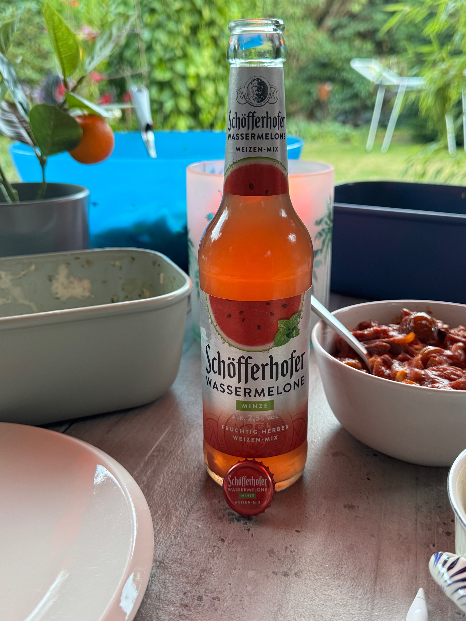 Schöfferhofer Watermelon Mint / Wassermelone Minze Weizen-Mix, Germany