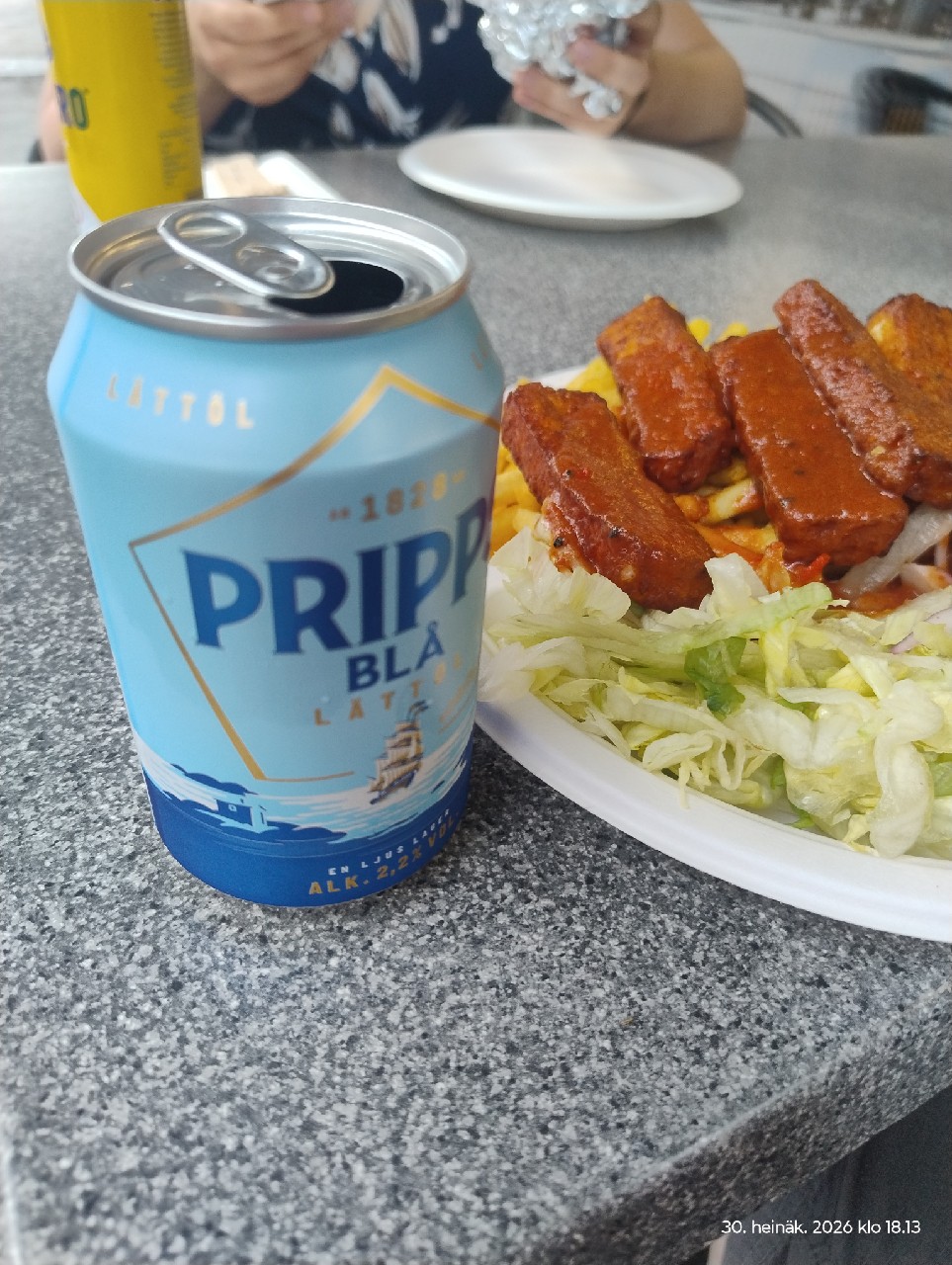 Pripps Blå Lättöl 2.2%, Sweden