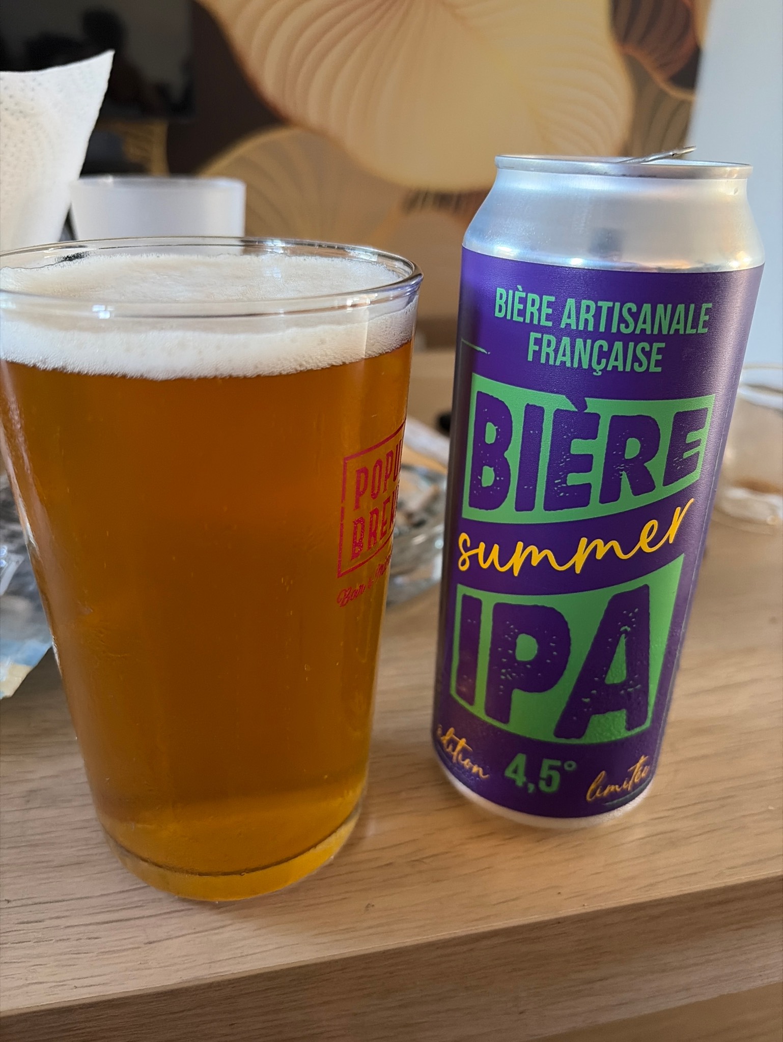Biere summer IPA, France