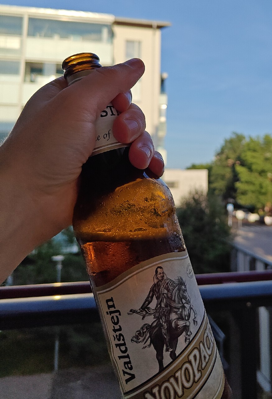 Novopacké Pivo 16° Valdštejn, Czech Republic