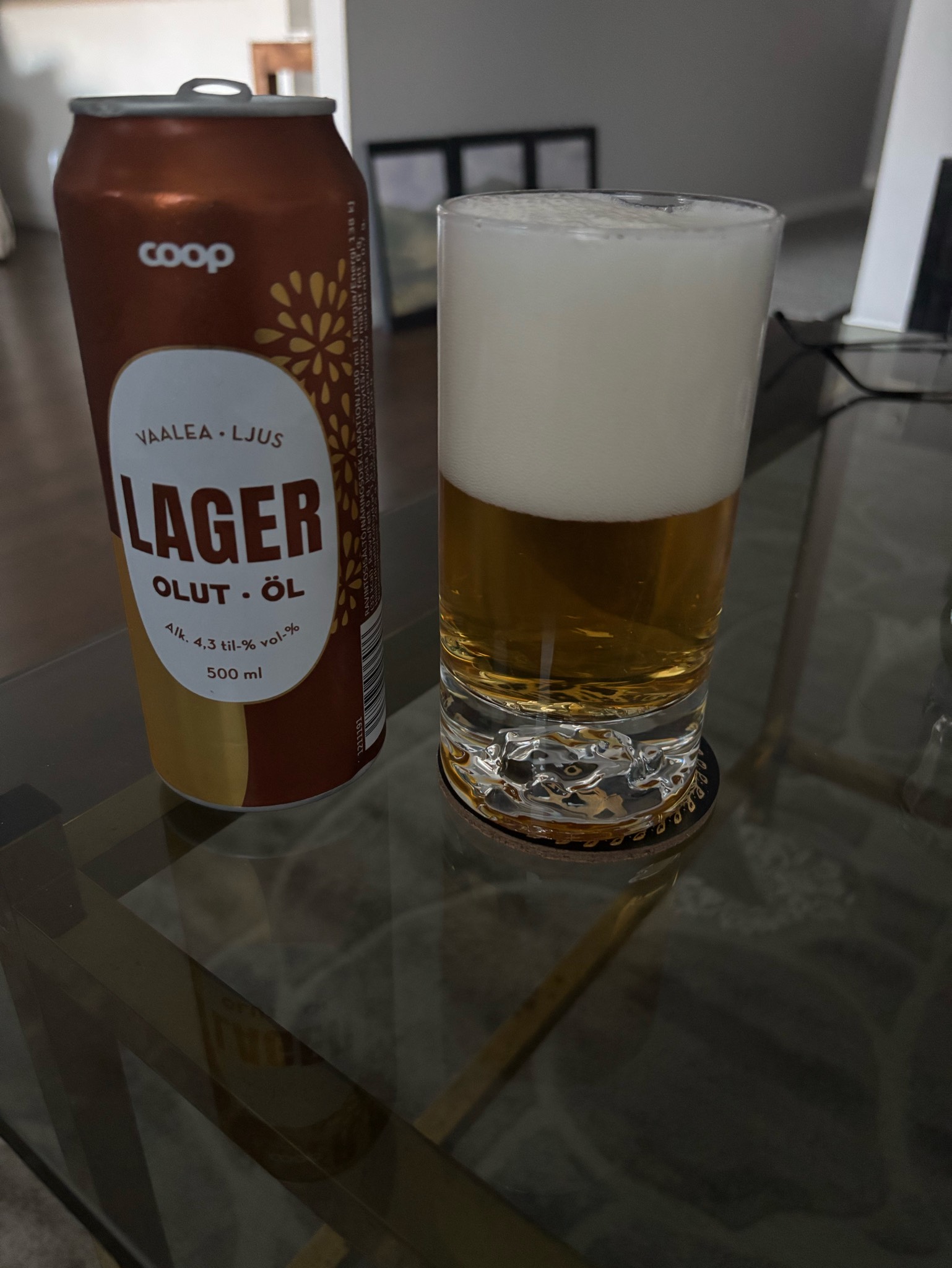 Coop Vaalea Lager 4.3%, Poland
