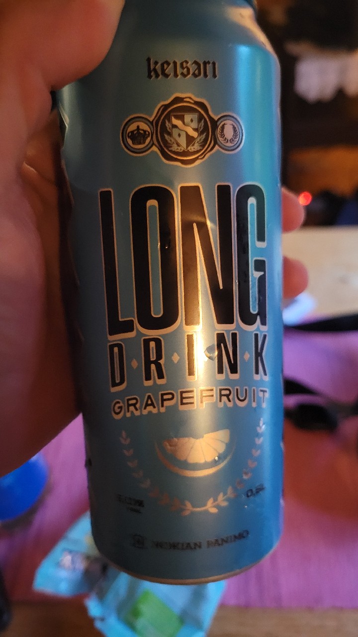 Keisari Long Drink Grapefruit, Finland
