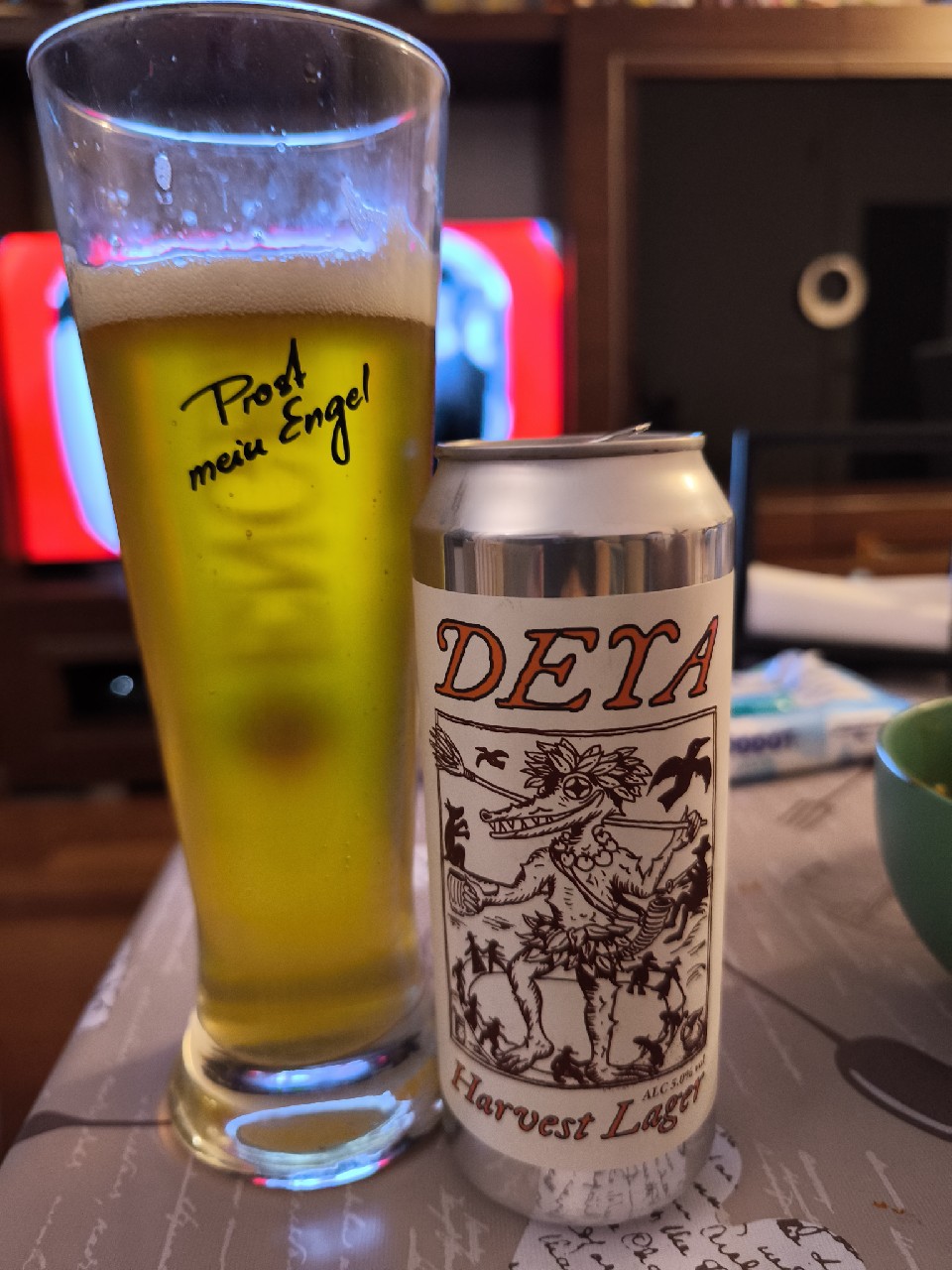 deya harvest lager, England