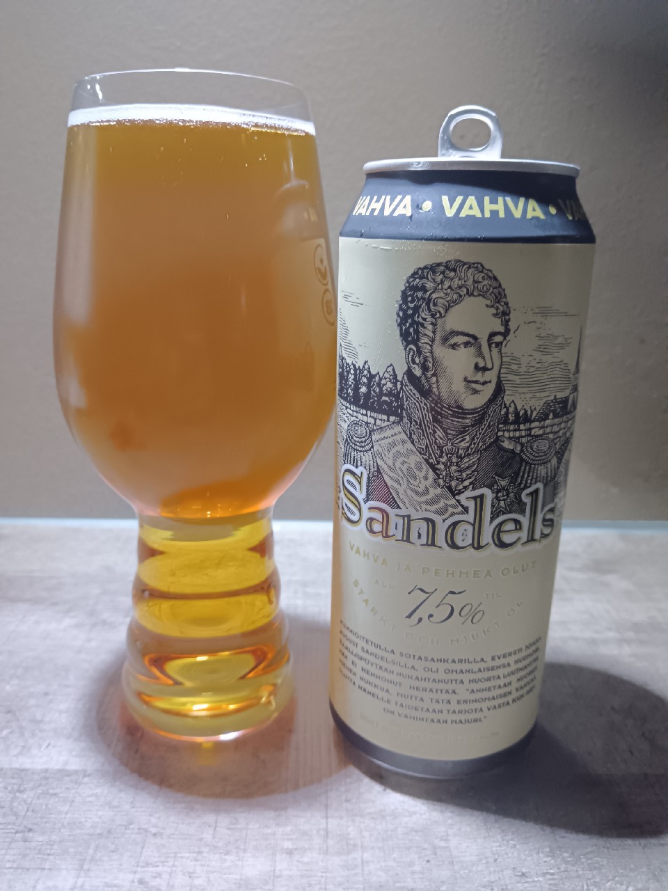 Sandels 7,5%, Finland