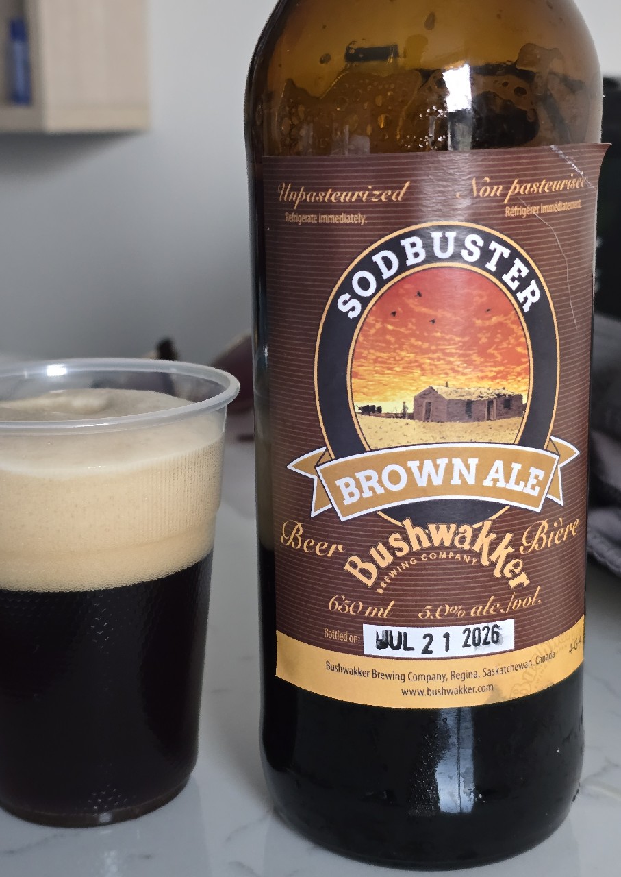 Sodbuster Brown, Bushwakker Brewing Co