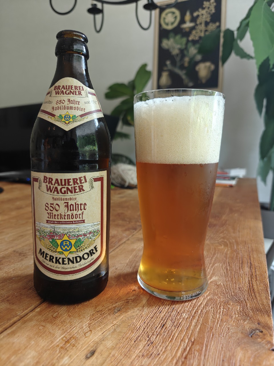 Jubiläumsbier 850 Jahre Merkendorf, Germany