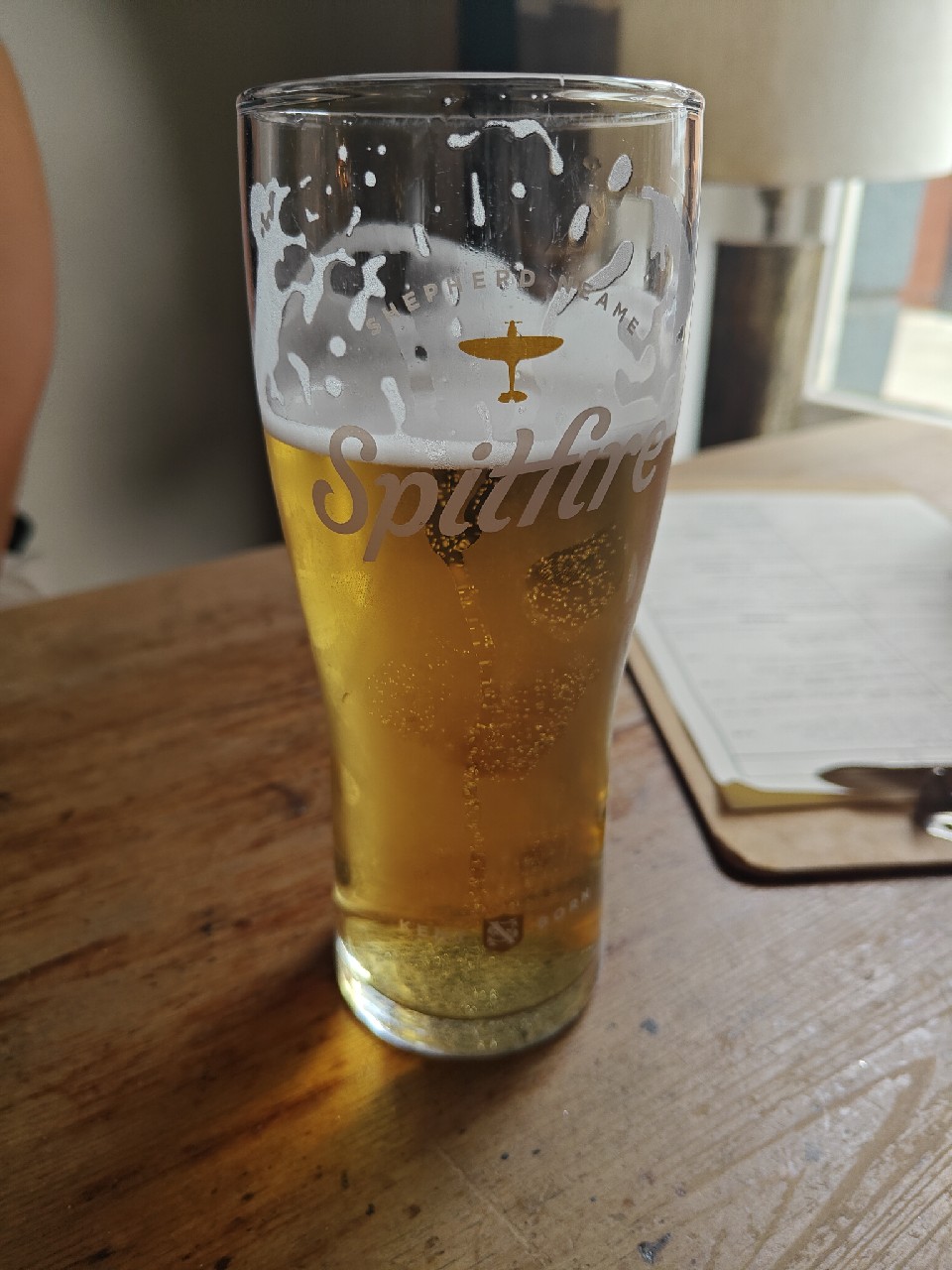 Spitfire Lager, England
