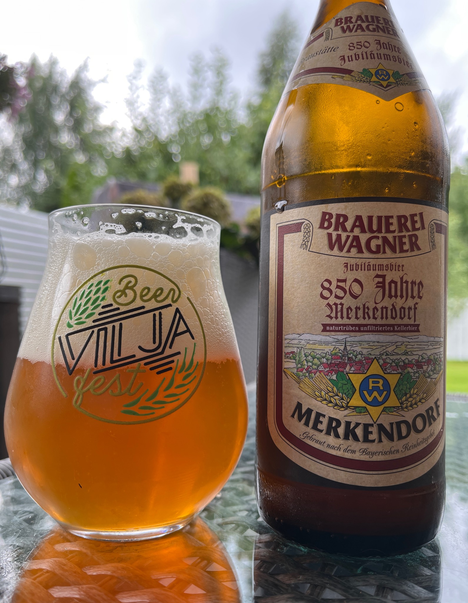 Jubiläumsbier 850 Jahre Merkendorf, Germany