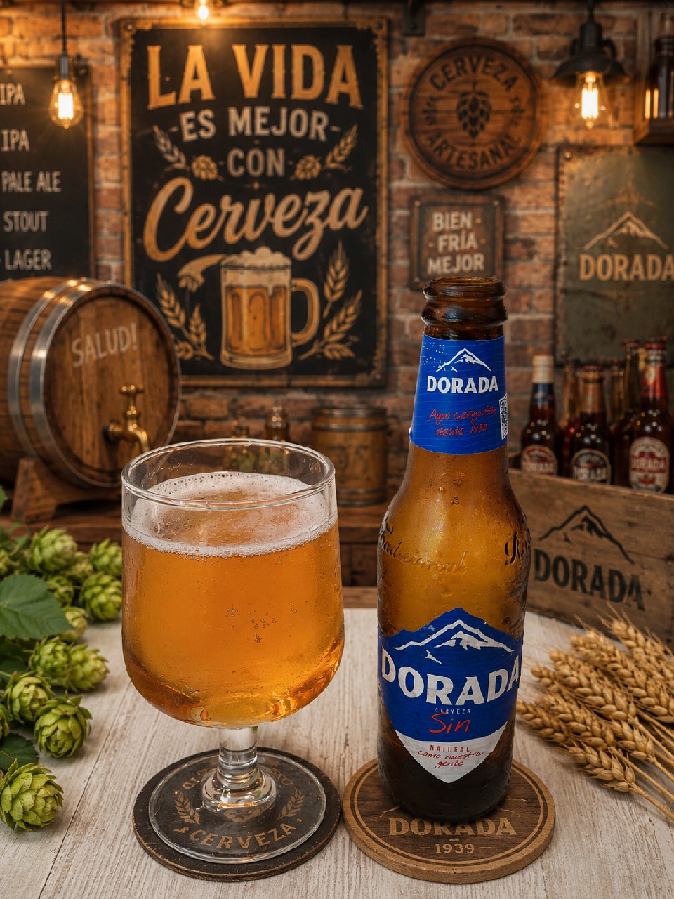 dorado cerveza sin, Spain